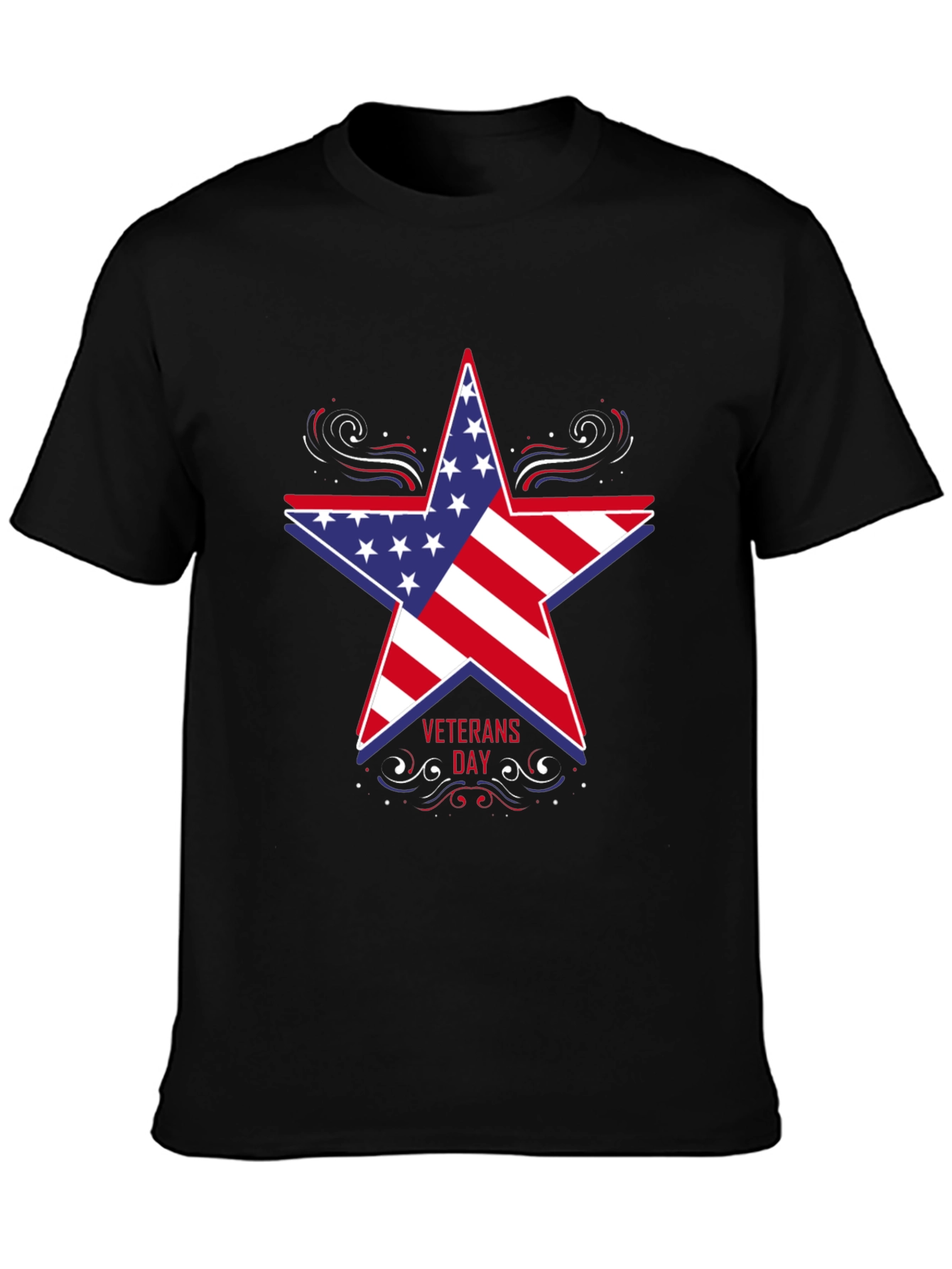 Veterans Day Patriotic Star T-Shirt