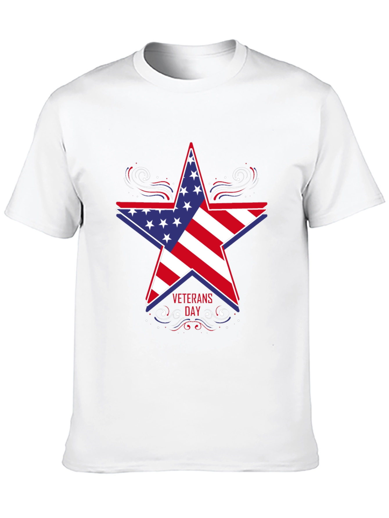 Veterans Day Patriotic Star T-Shirt