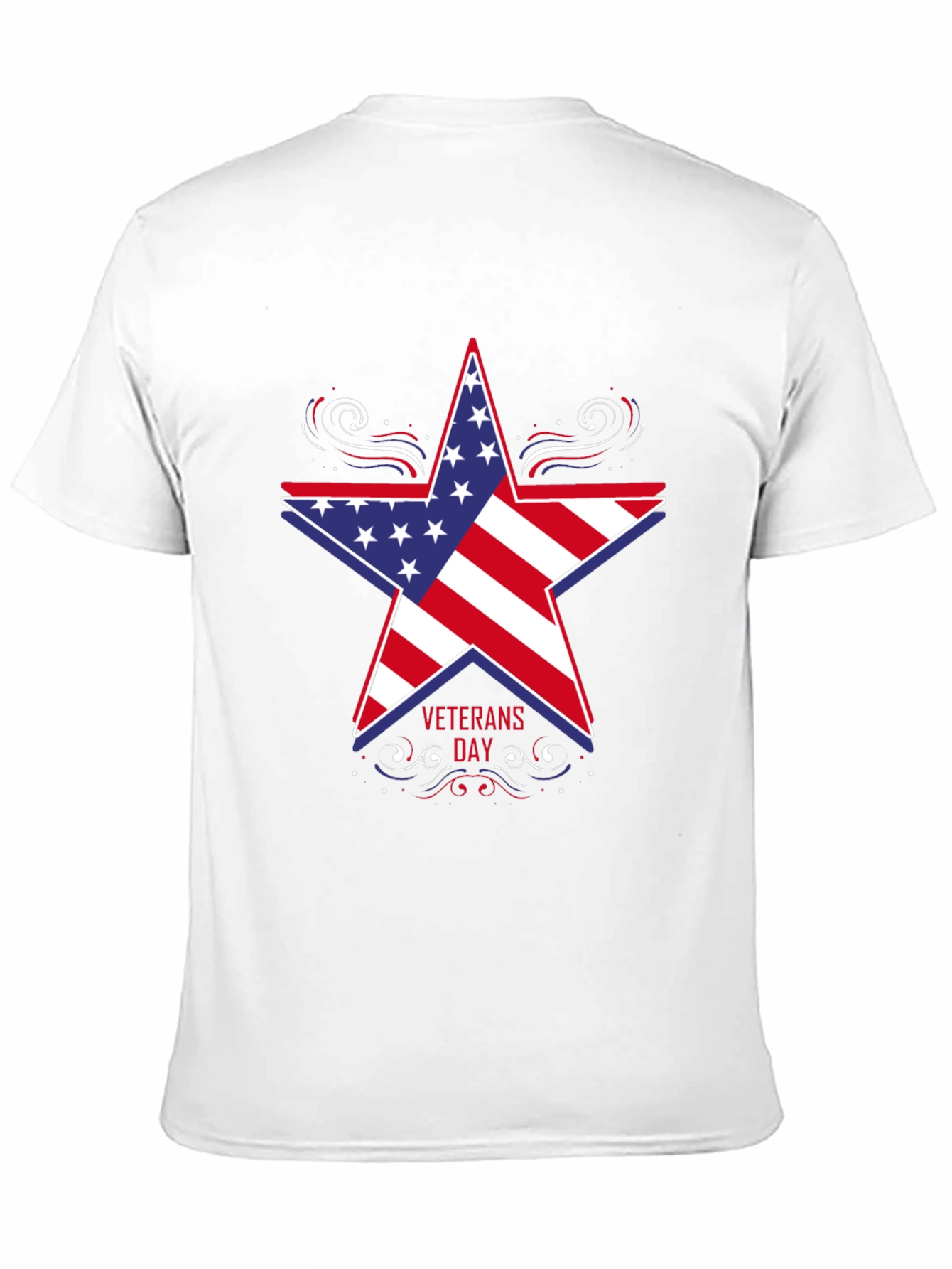 Veterans Day Patriotic Star T-Shirt