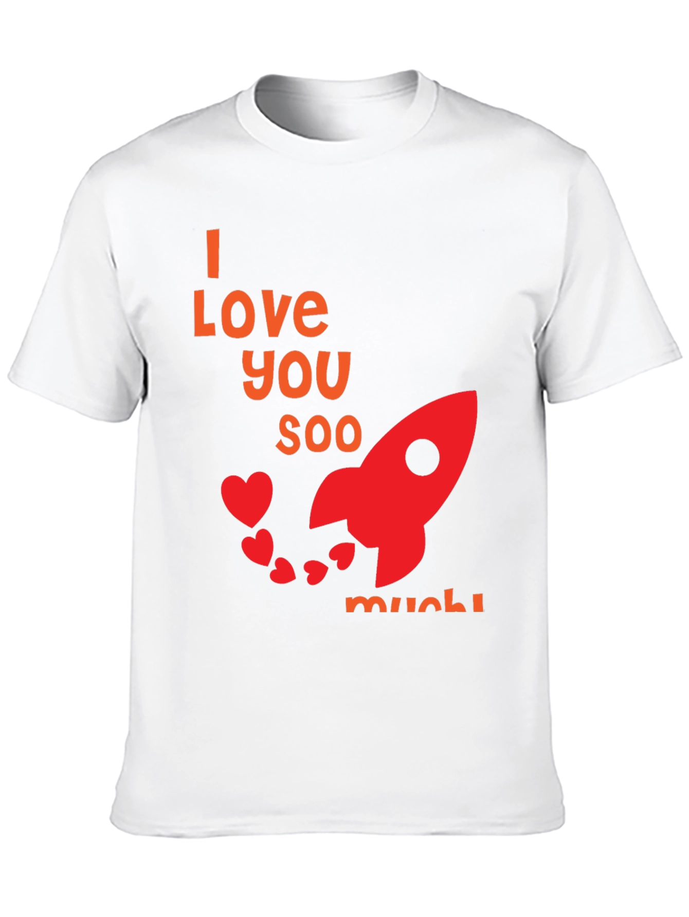 I Love You Soo Much Black T-Shirt