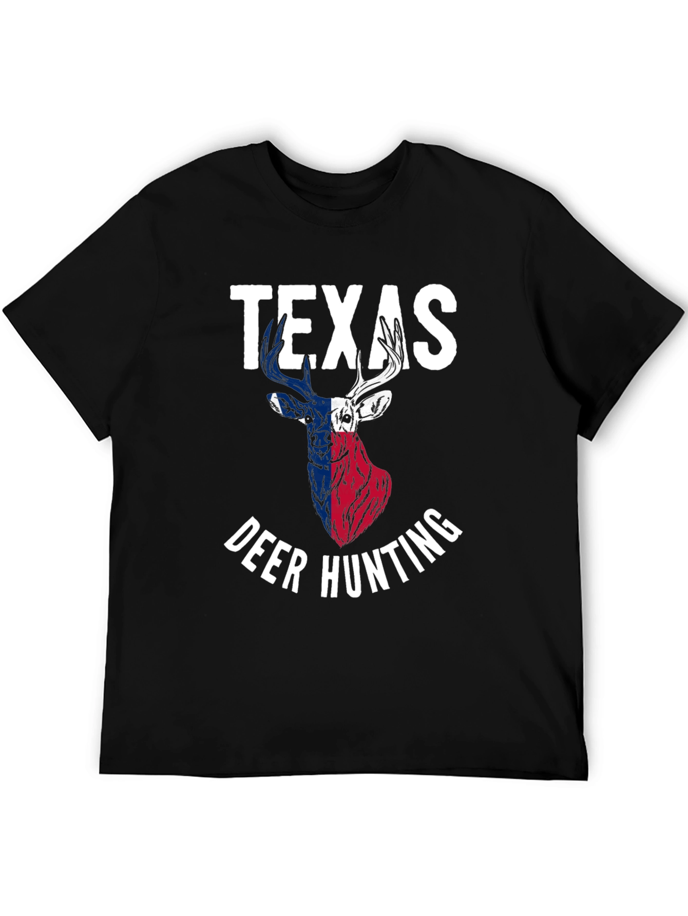 Texas Deer Hunting Graphic T-Shirt