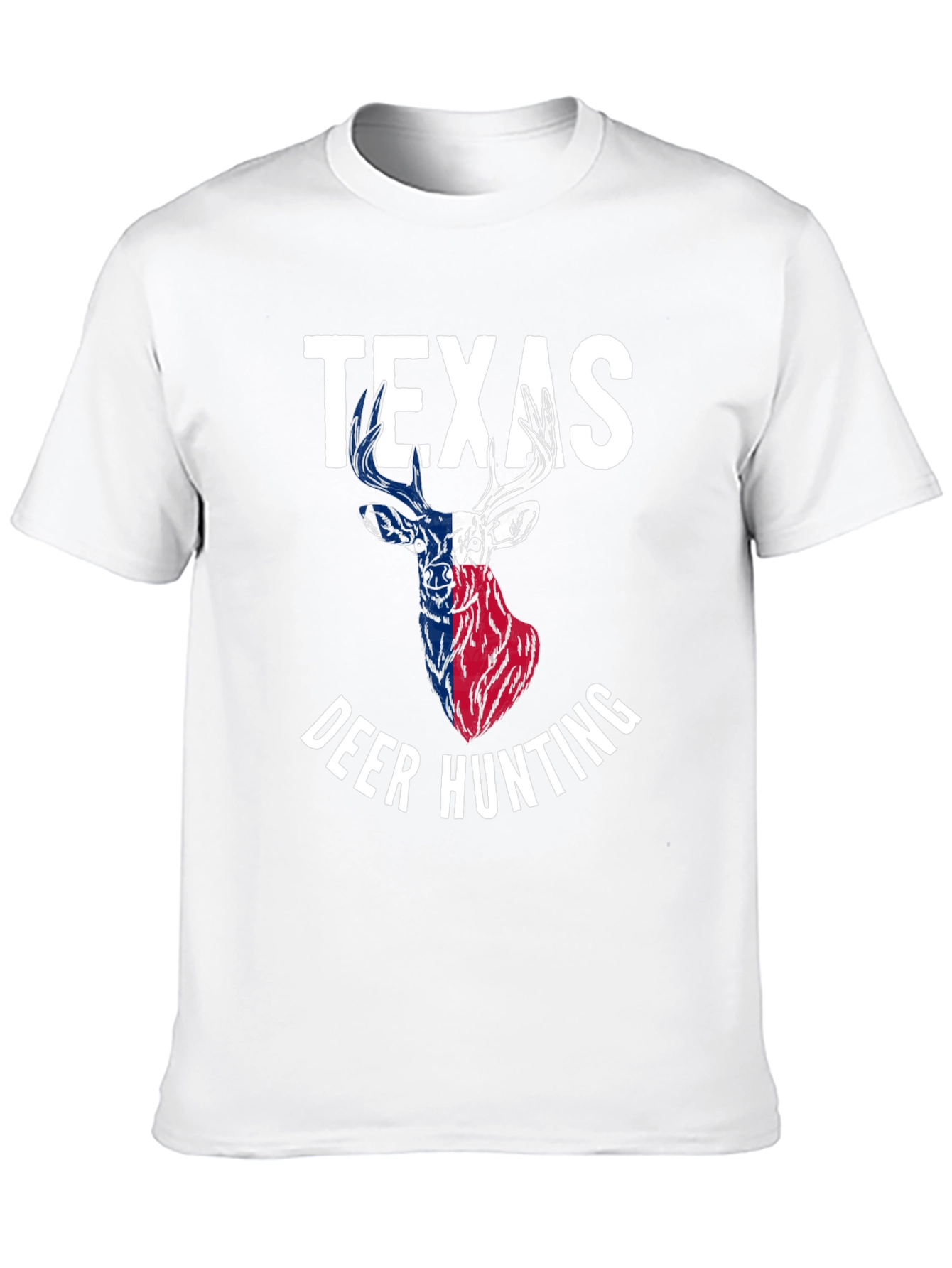 Texas Deer Hunting Graphic T-Shirt
