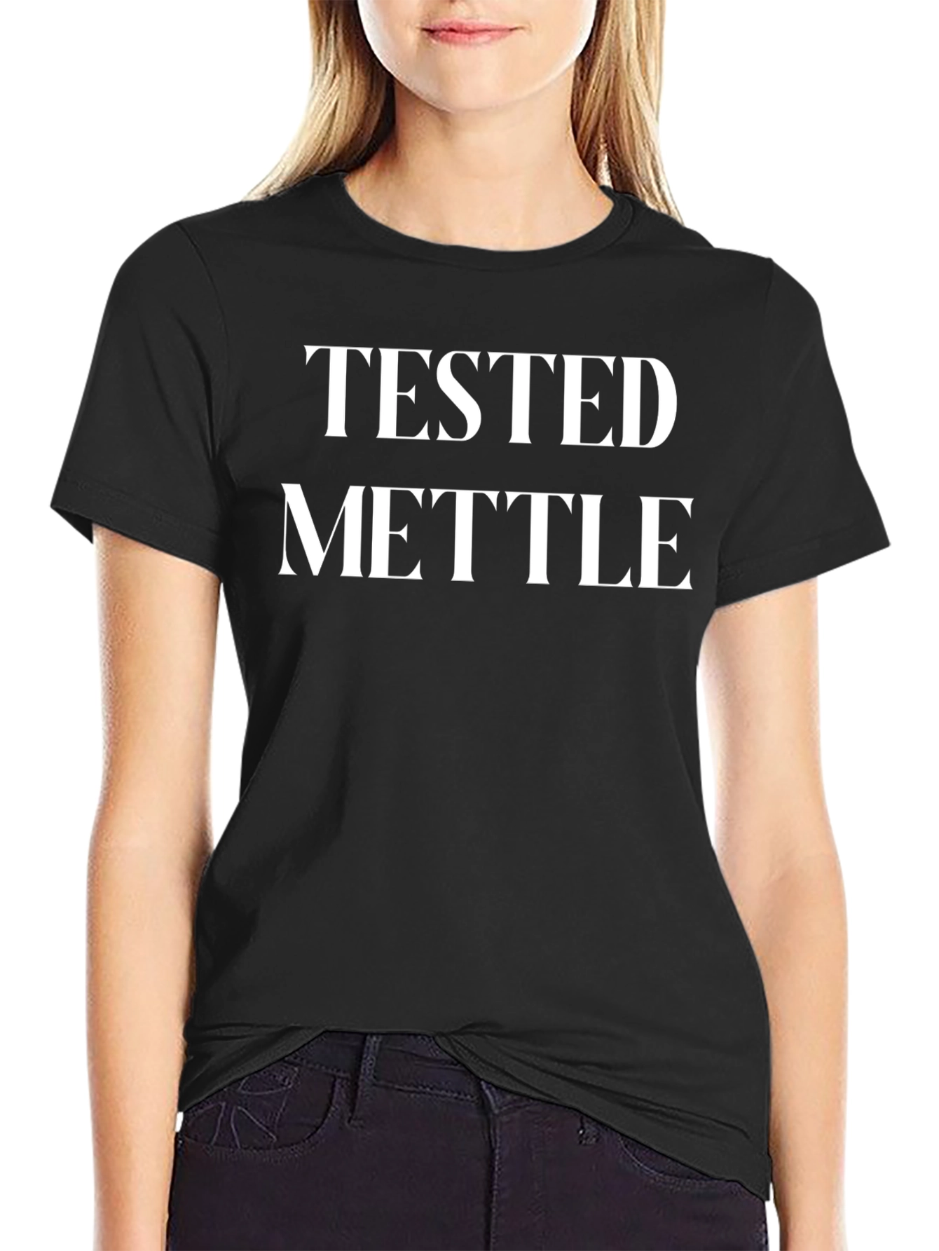 Tested Mettle Graphic T-Shirt - Black