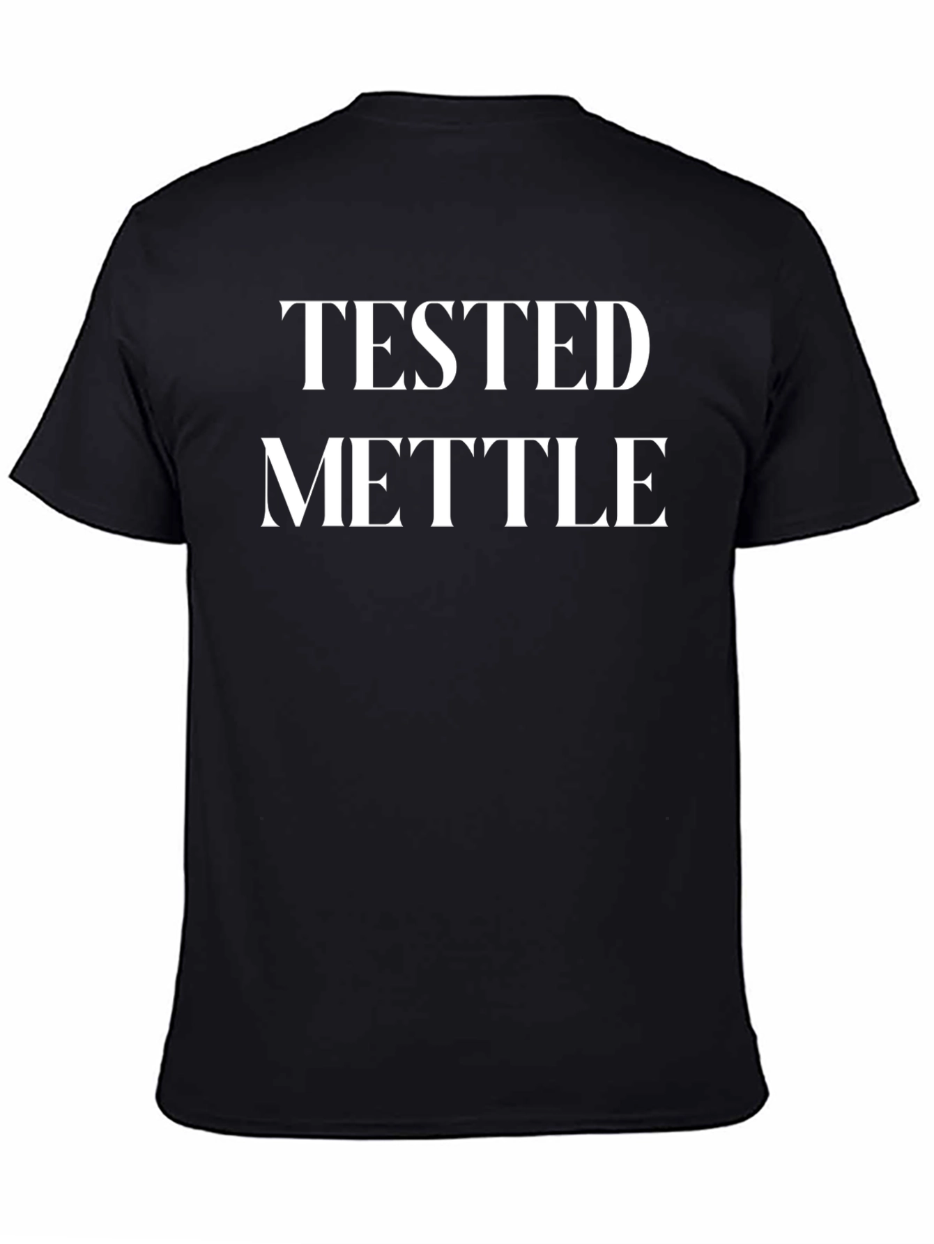 Tested Mettle Graphic T-Shirt - Black