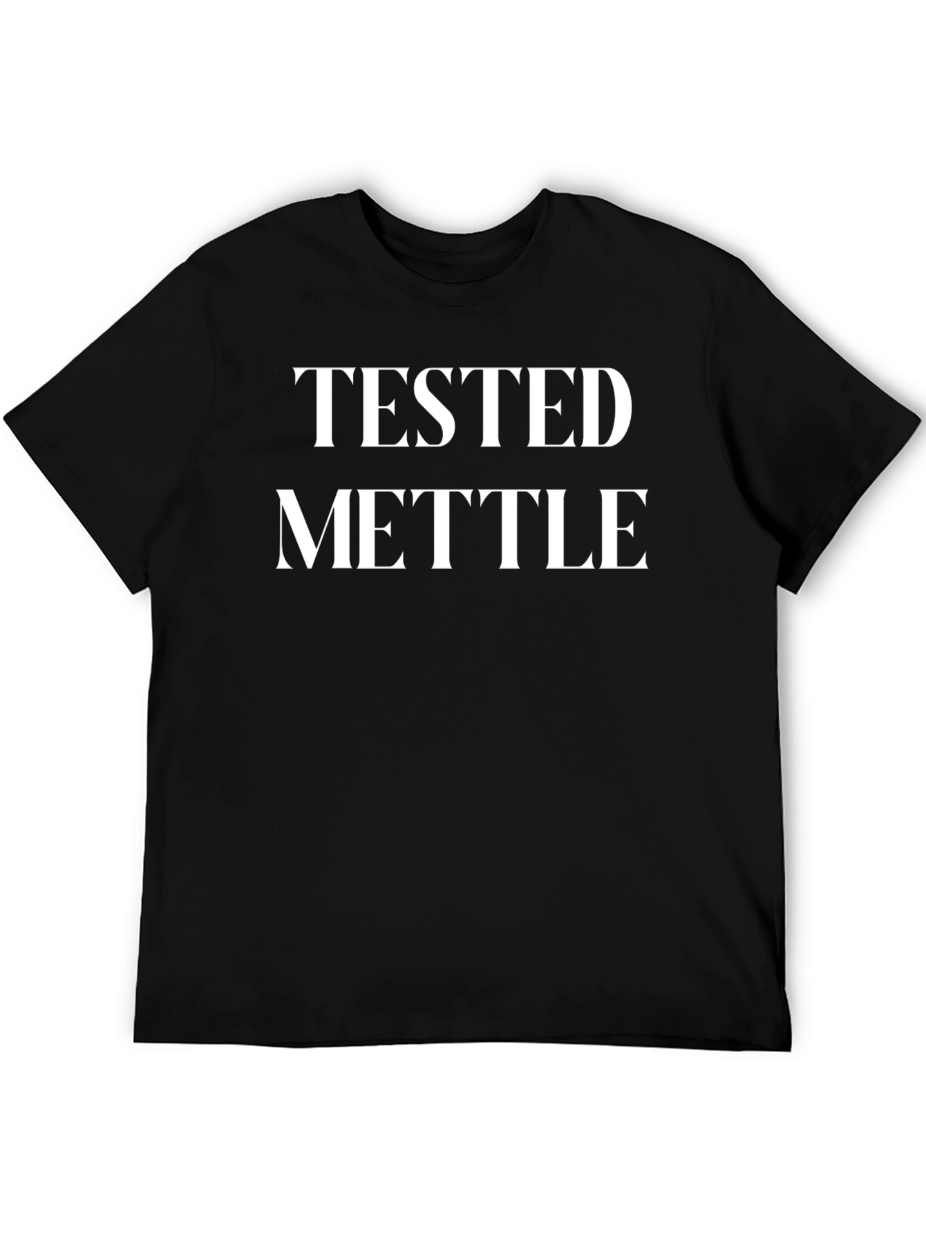 Tested Mettle Graphic T-Shirt - Black