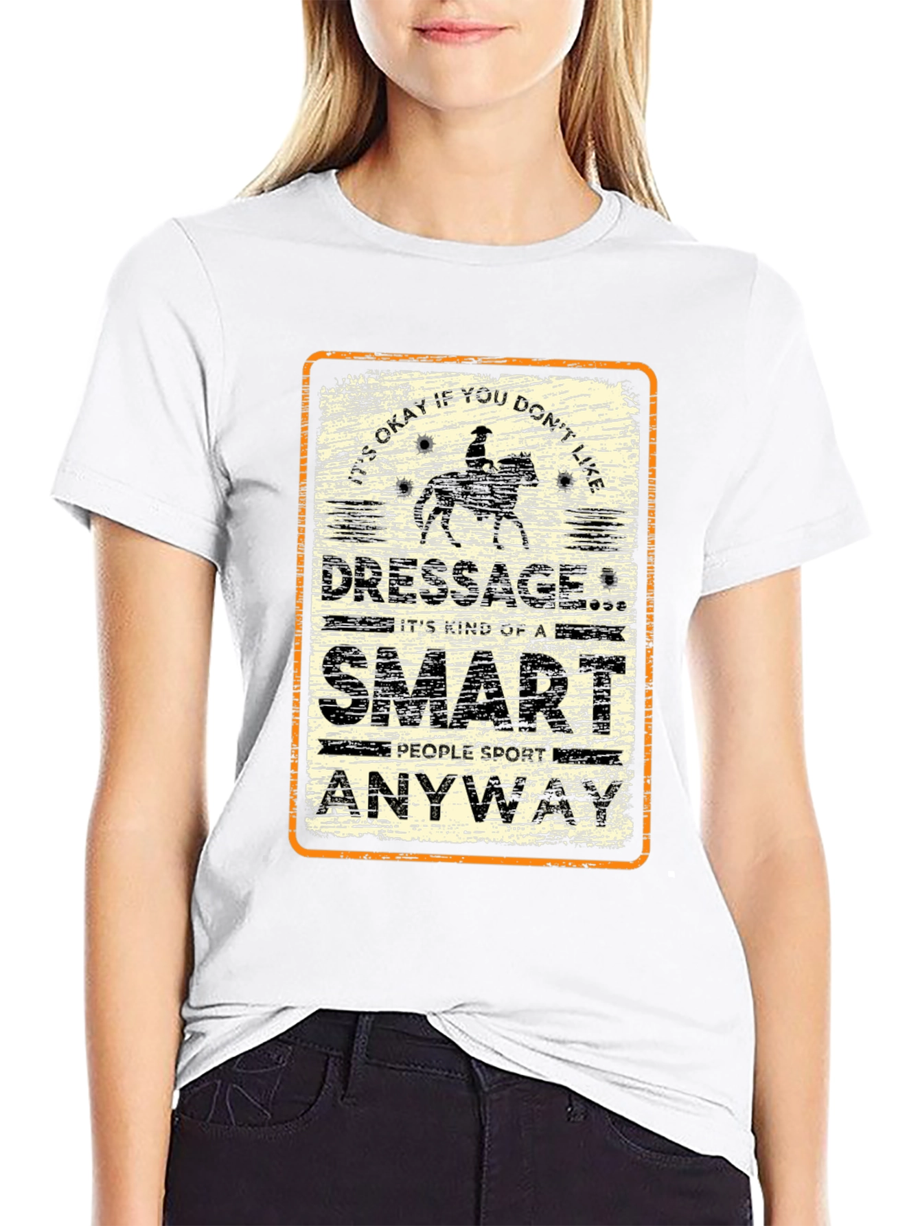 Dressage Smart People Sport T-Shirt