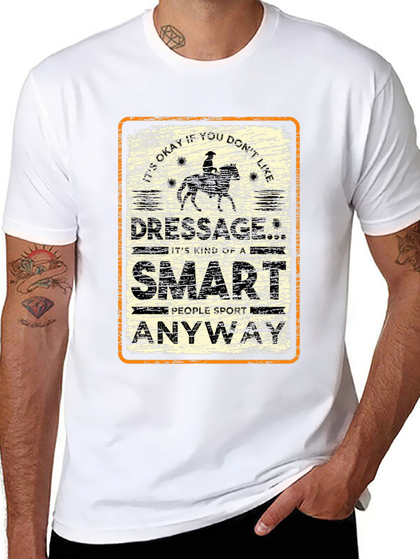 Dressage Smart People Sport T-Shirt