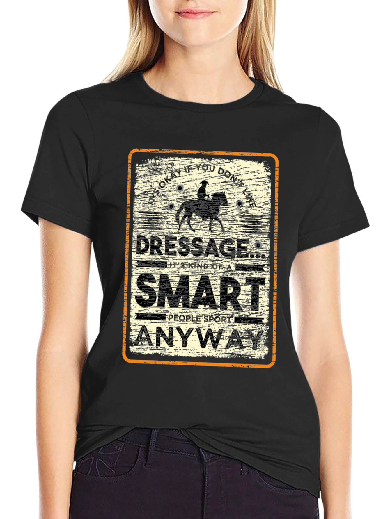 Dressage Smart People Sport T-Shirt