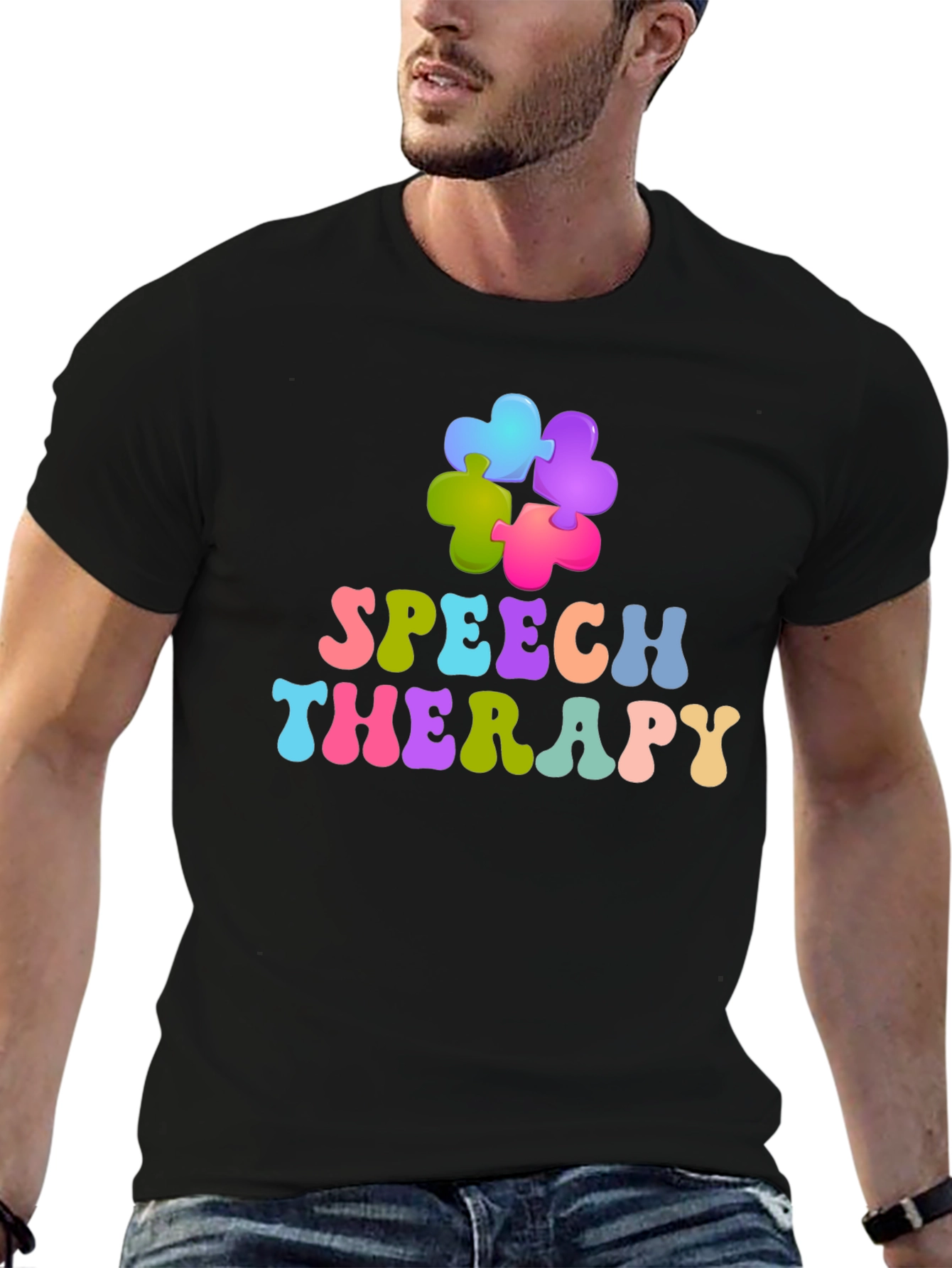 Speech Therapy Puzzle Piece T-Shirt