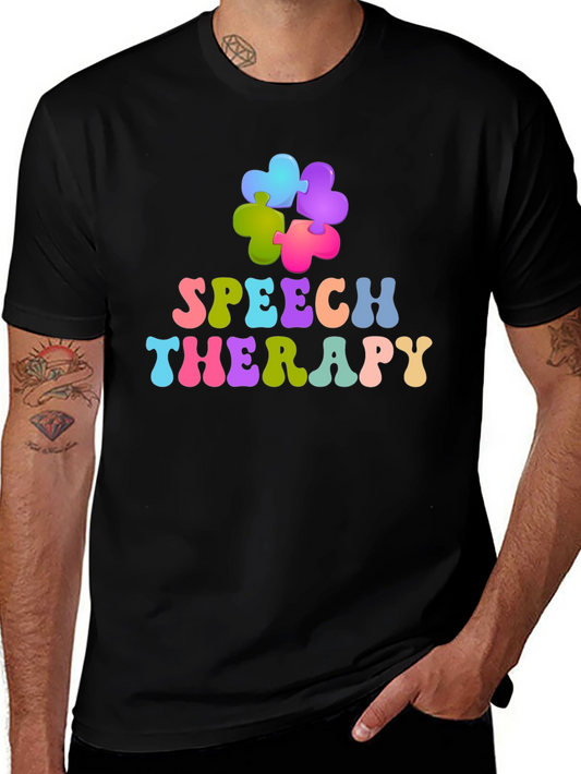 Speech Therapy Puzzle Piece T-Shirt