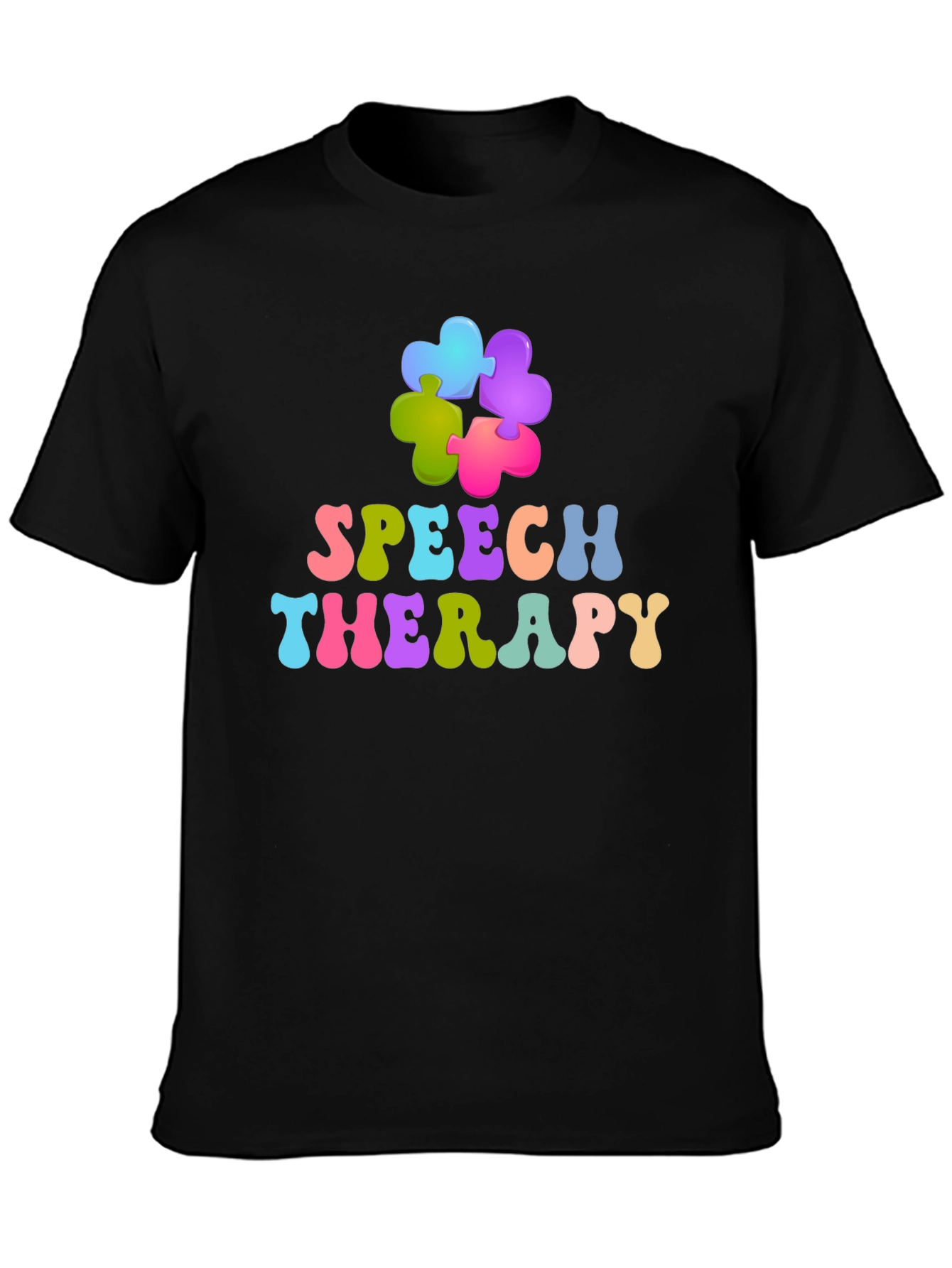 Speech Therapy Puzzle Piece T-Shirt