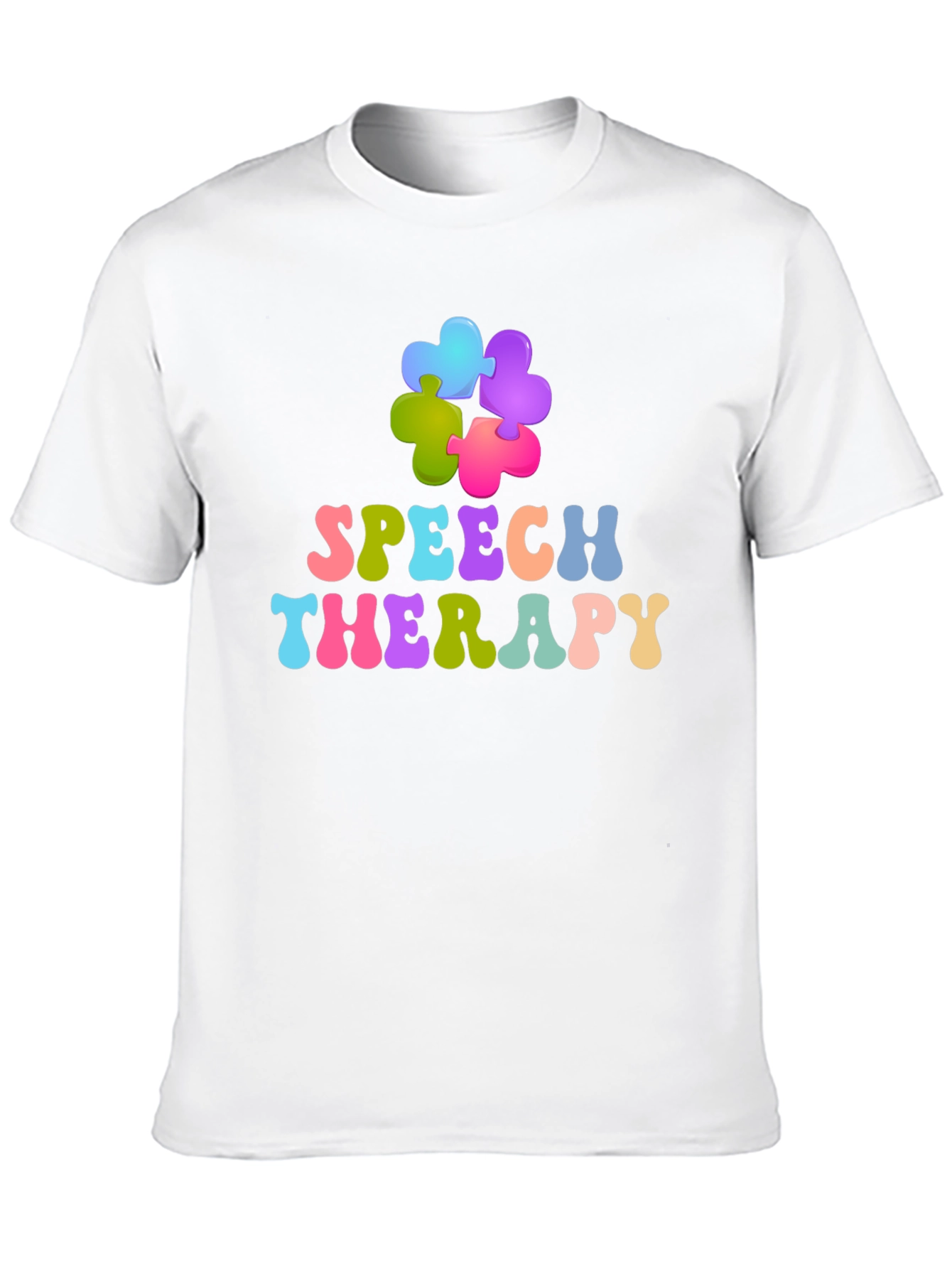Speech Therapy Puzzle Piece T-Shirt
