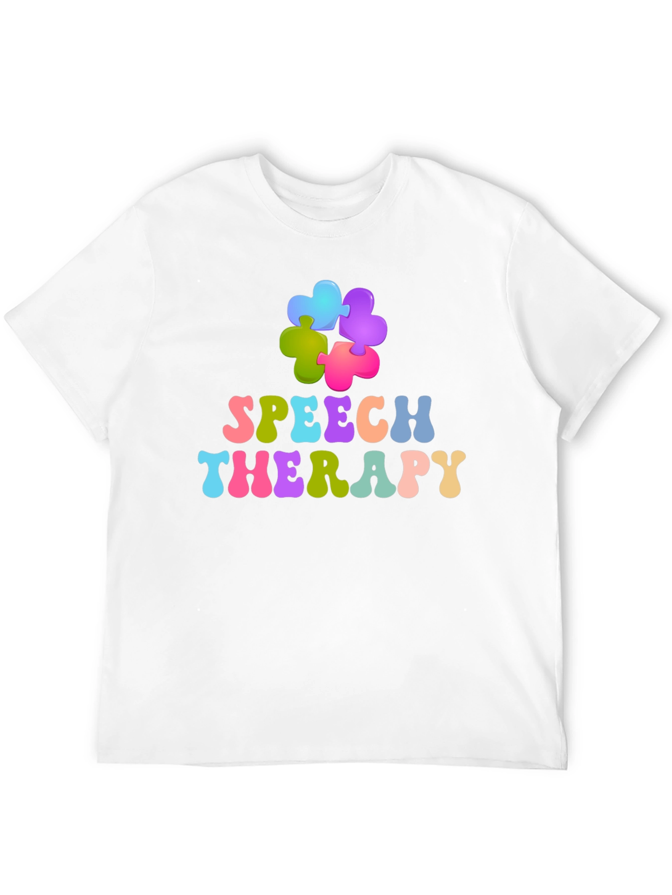 Speech Therapy Puzzle Piece T-Shirt