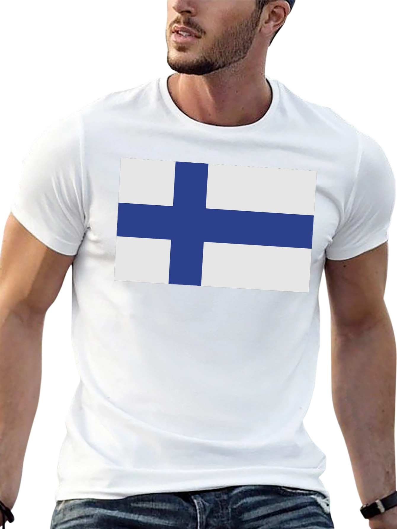 Finland Flag T-Shirt - Patriotic Finnish Pride