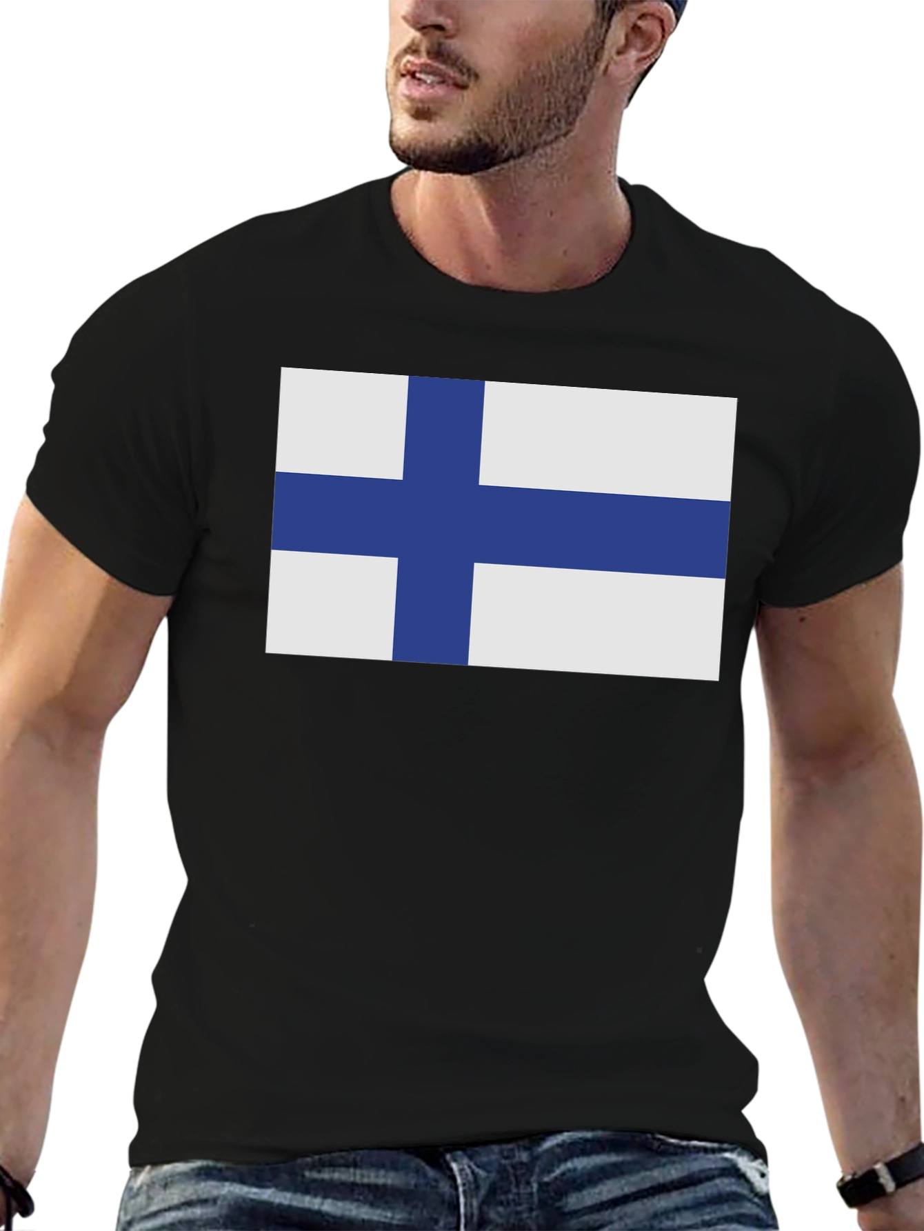 Finland Flag T-Shirt - Patriotic Finnish Pride