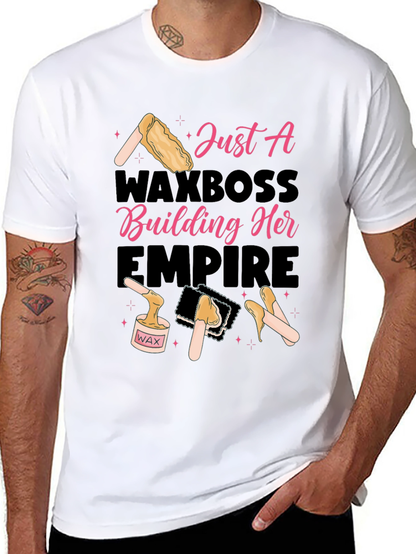 Wax Boss Building Her Empire Graphic Tee