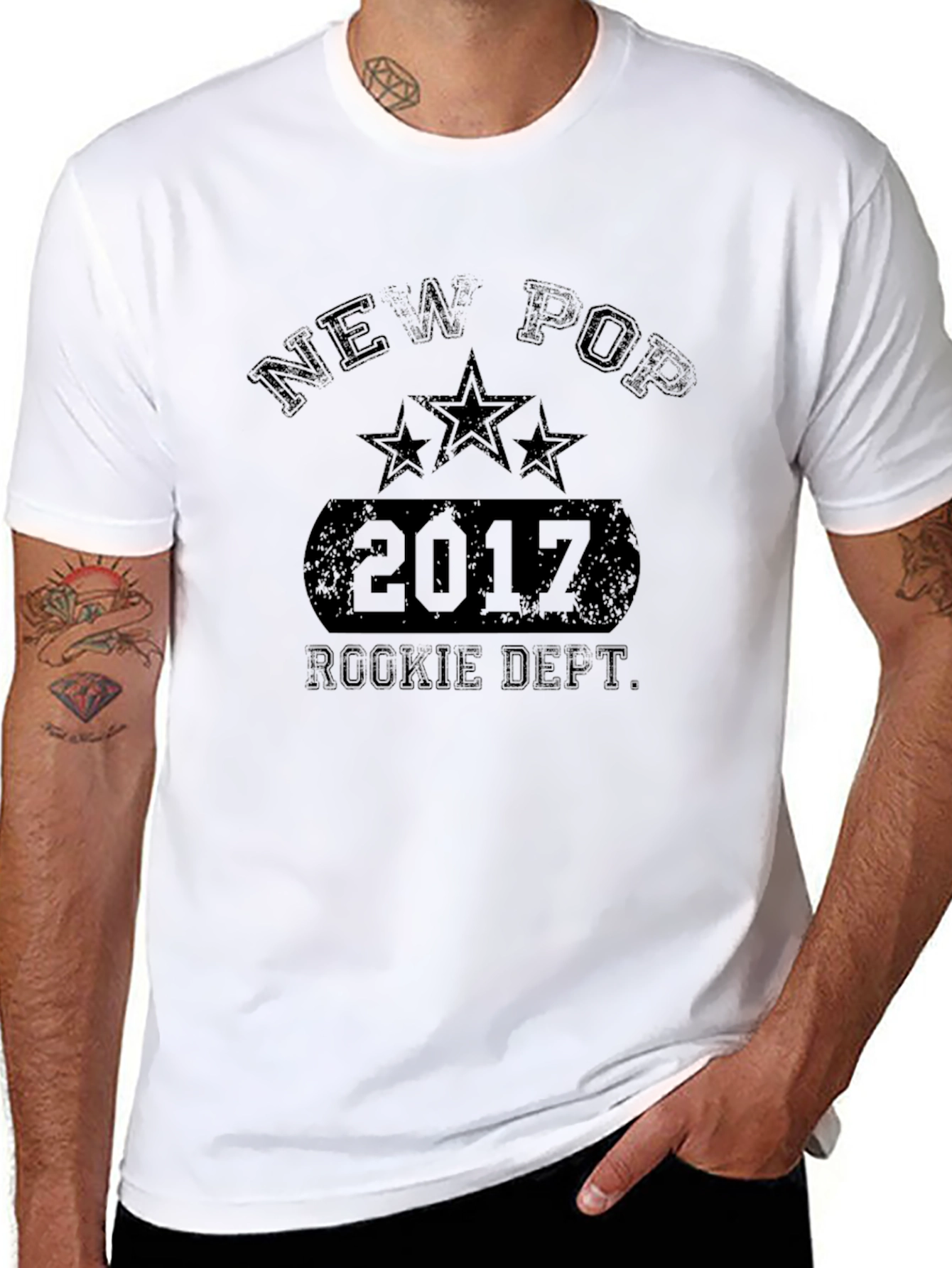 New Pop 2017 Rookie Dept. Black T-Shirt