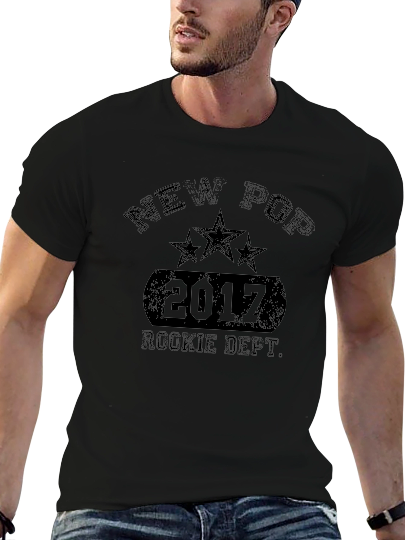 New Pop 2017 Rookie Dept. Black T-Shirt