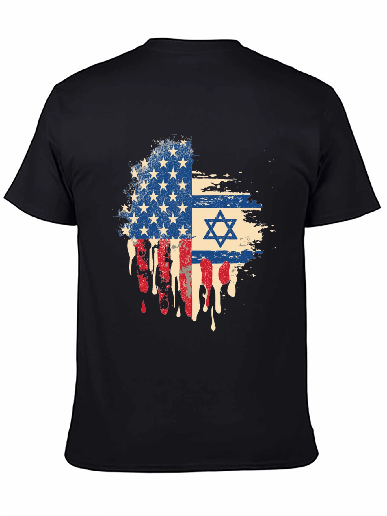 USA Israel Flag T-Shirt