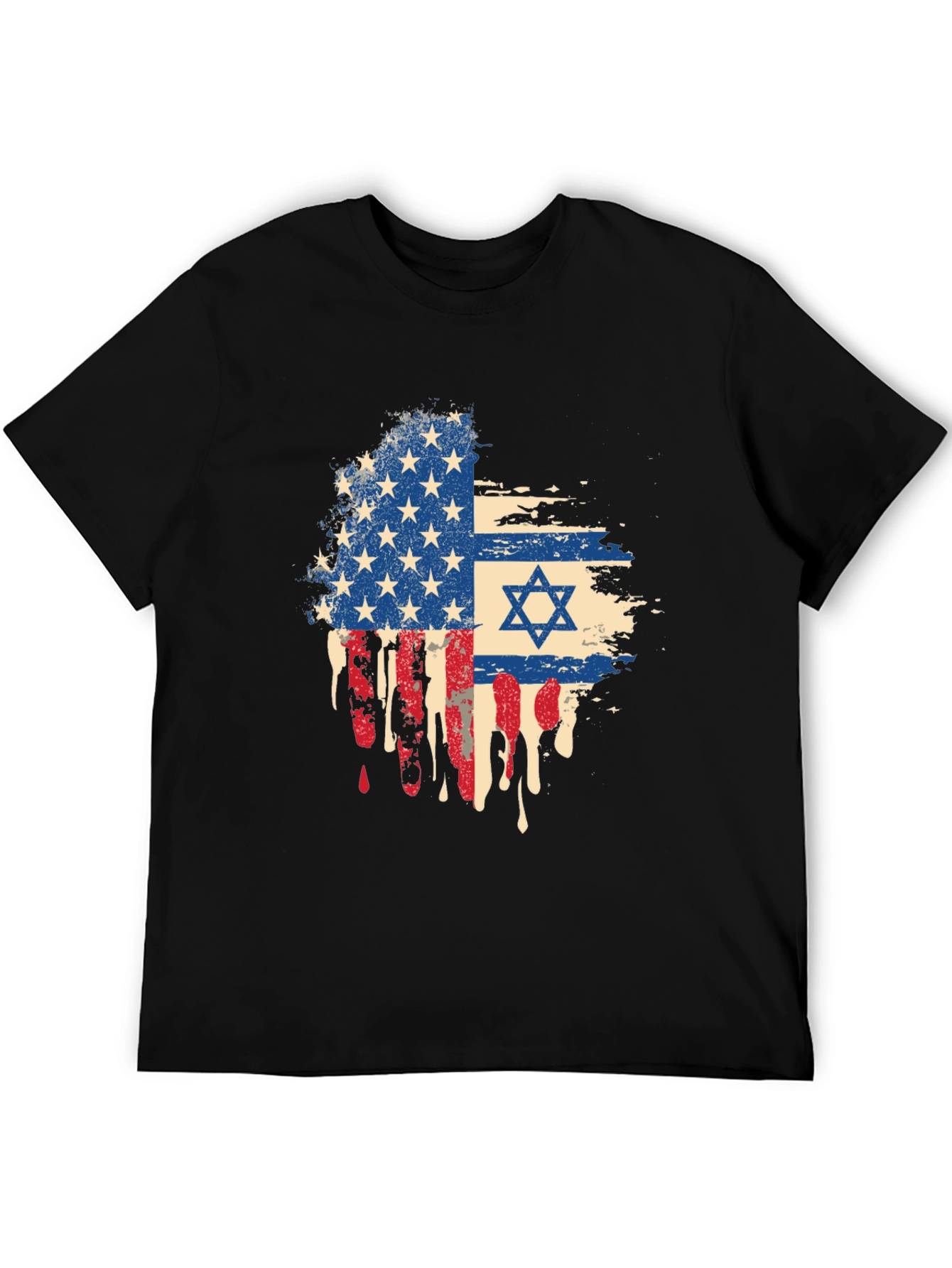 USA Israel Flag T-Shirt