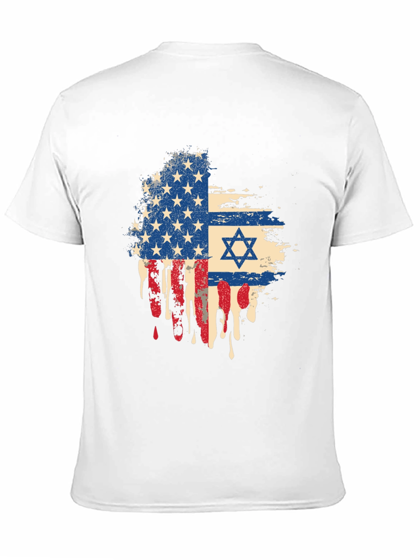 USA Israel Flag T-Shirt