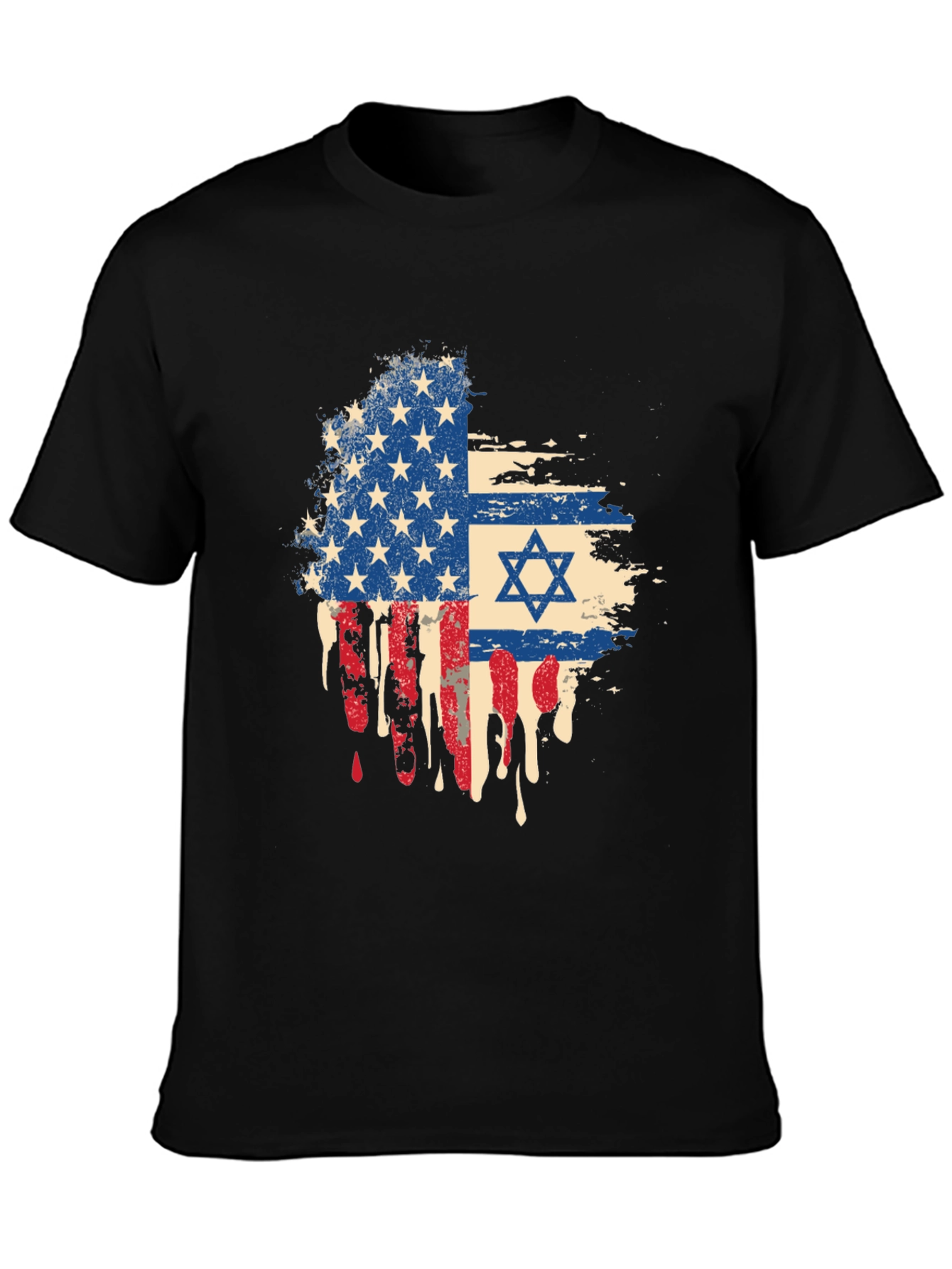 USA Israel Flag T-Shirt