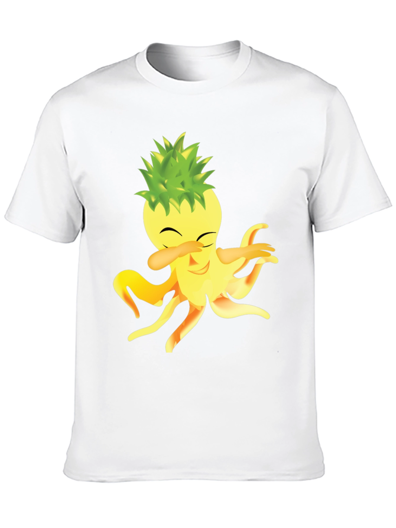 Dabbing Pineapple Octopus Graphic Tee