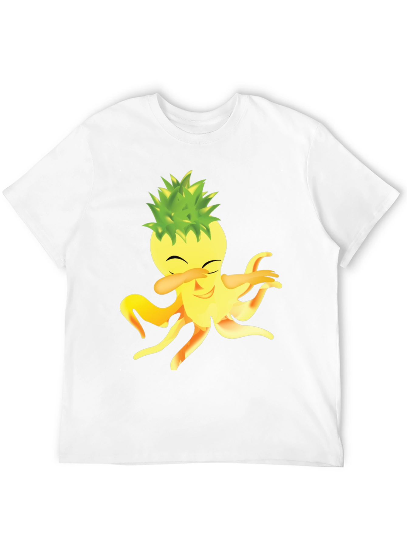 Dabbing Pineapple Octopus Graphic Tee