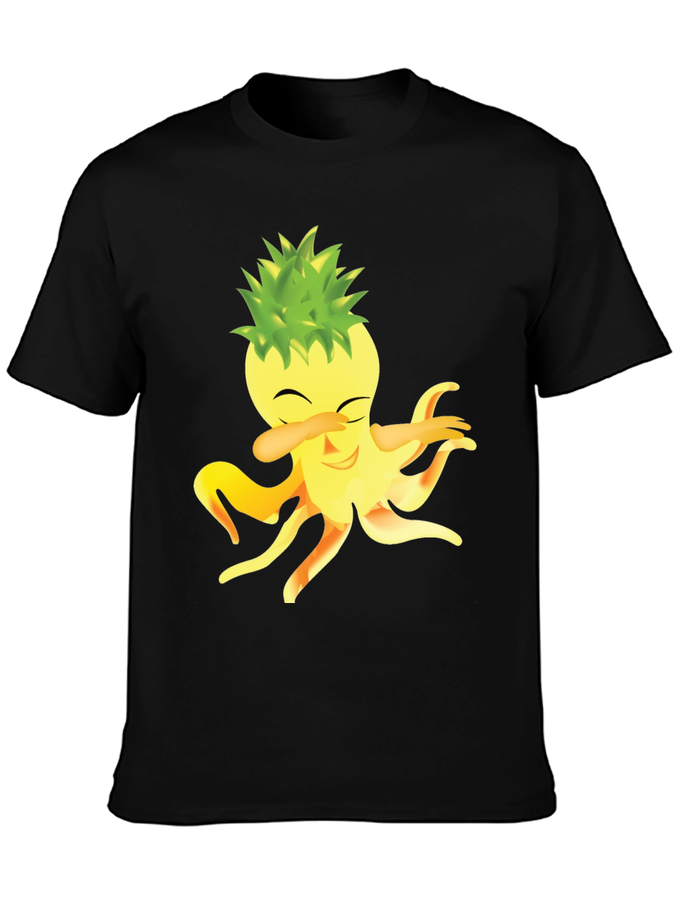 Dabbing Pineapple Octopus Graphic Tee