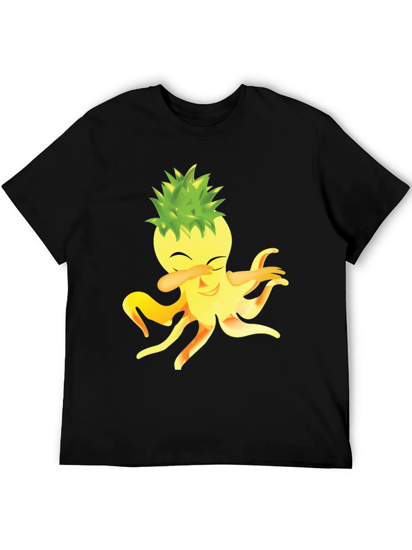 Dabbing Pineapple Octopus Graphic Tee