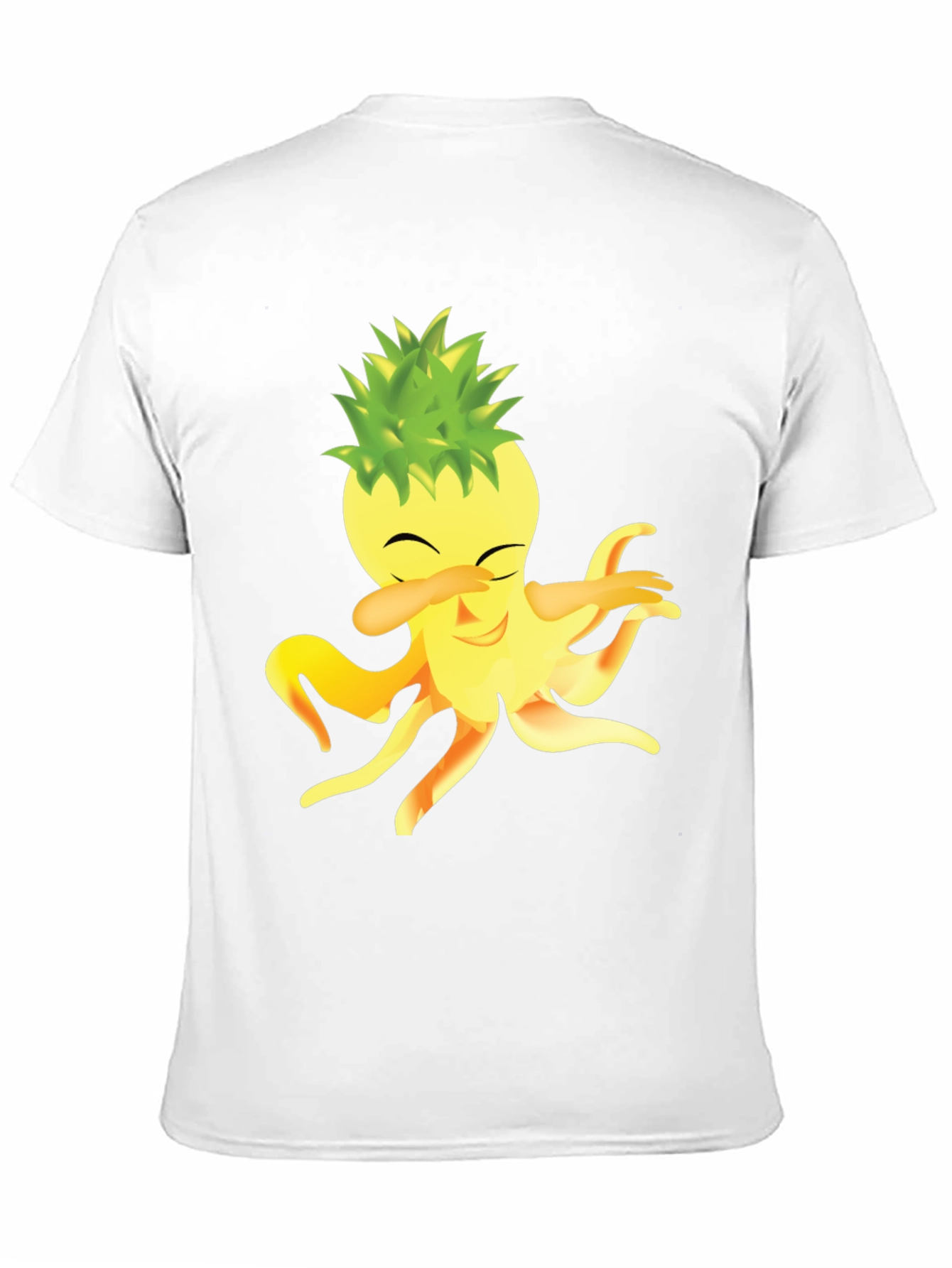 Dabbing Pineapple Octopus Graphic Tee
