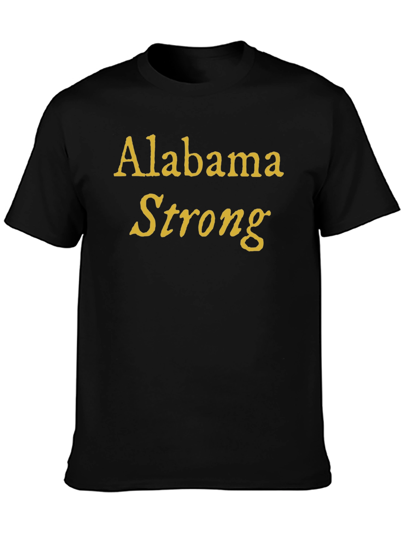 Alabama Strong Black T-Shirt