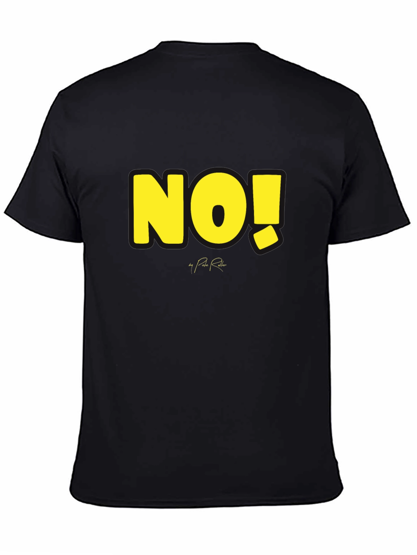 Bold NO! Graphic Tee - Statement Style