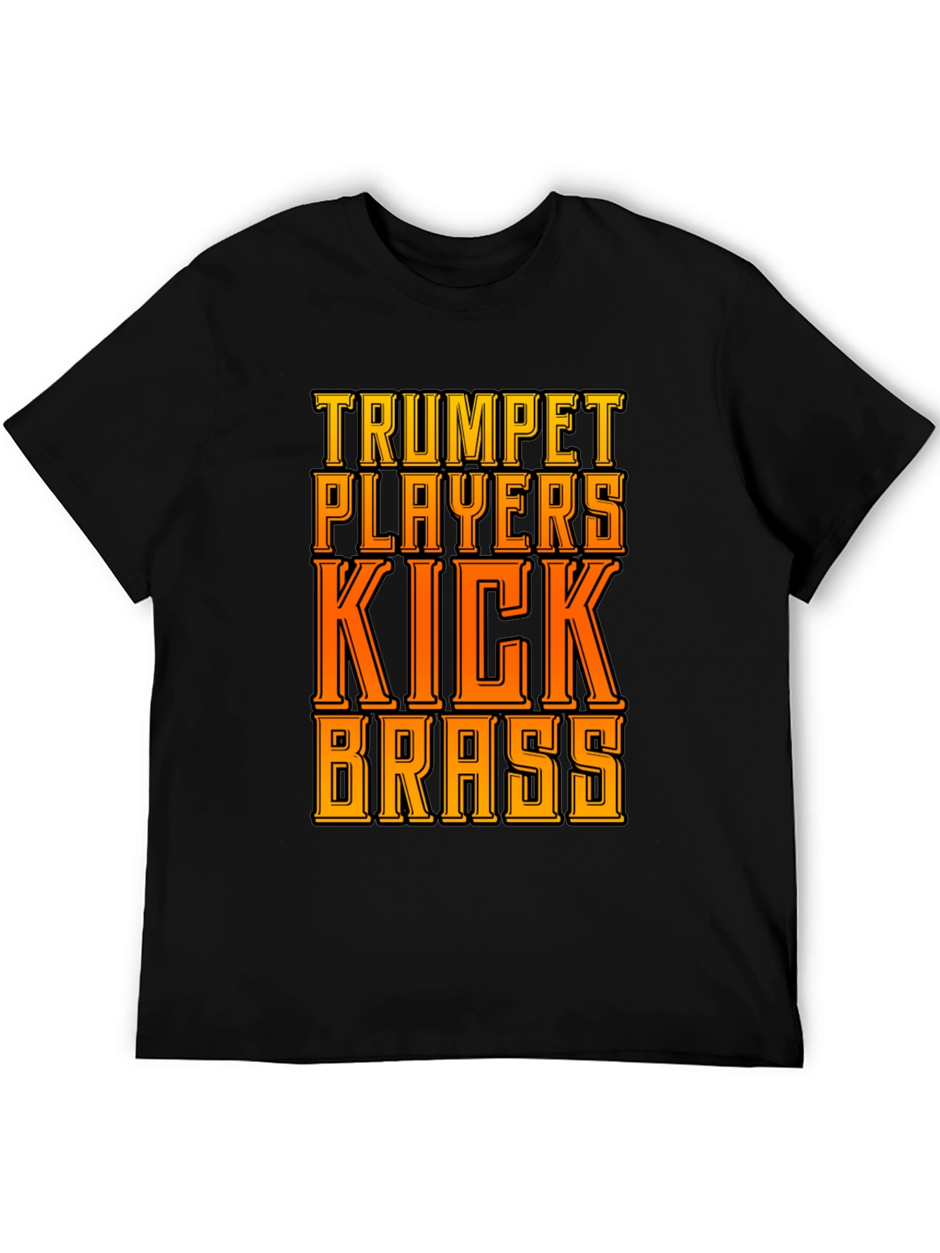 Trumpet Players Kick Brass Graphic Tee