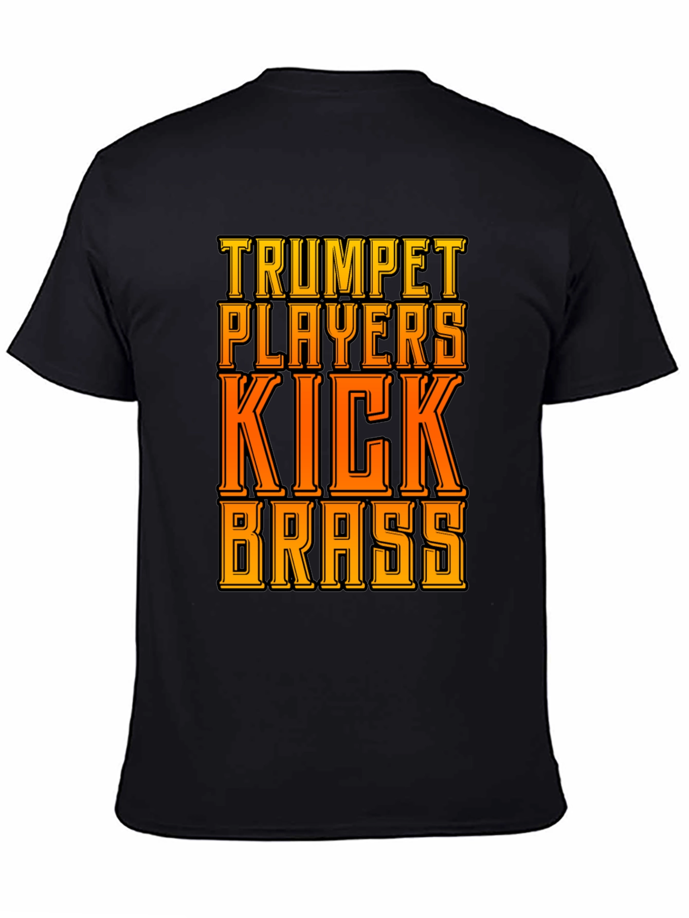 Trumpet Players Kick Brass Graphic Tee