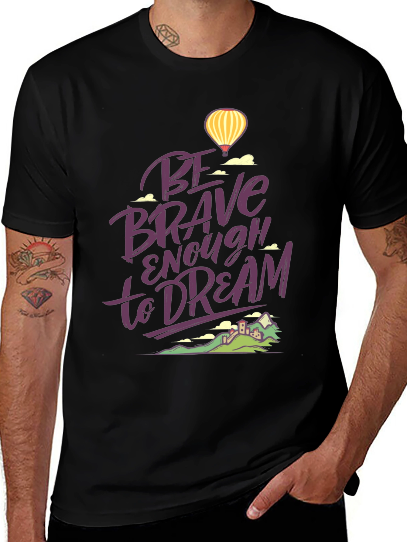 Be Brave Enough to Dream Graphic T-Shirt