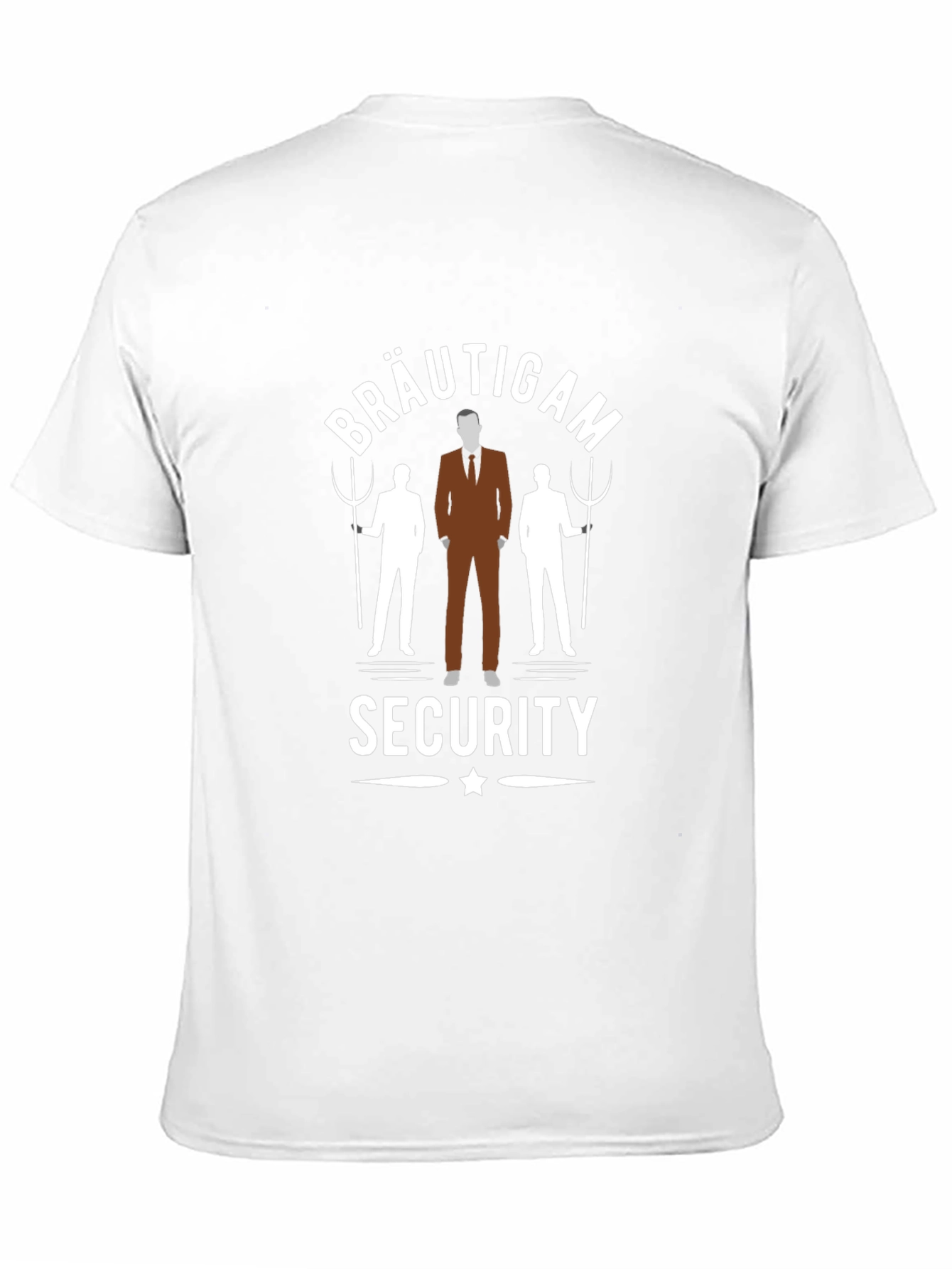 Bräutigam Security T-Shirt - Grooms Security