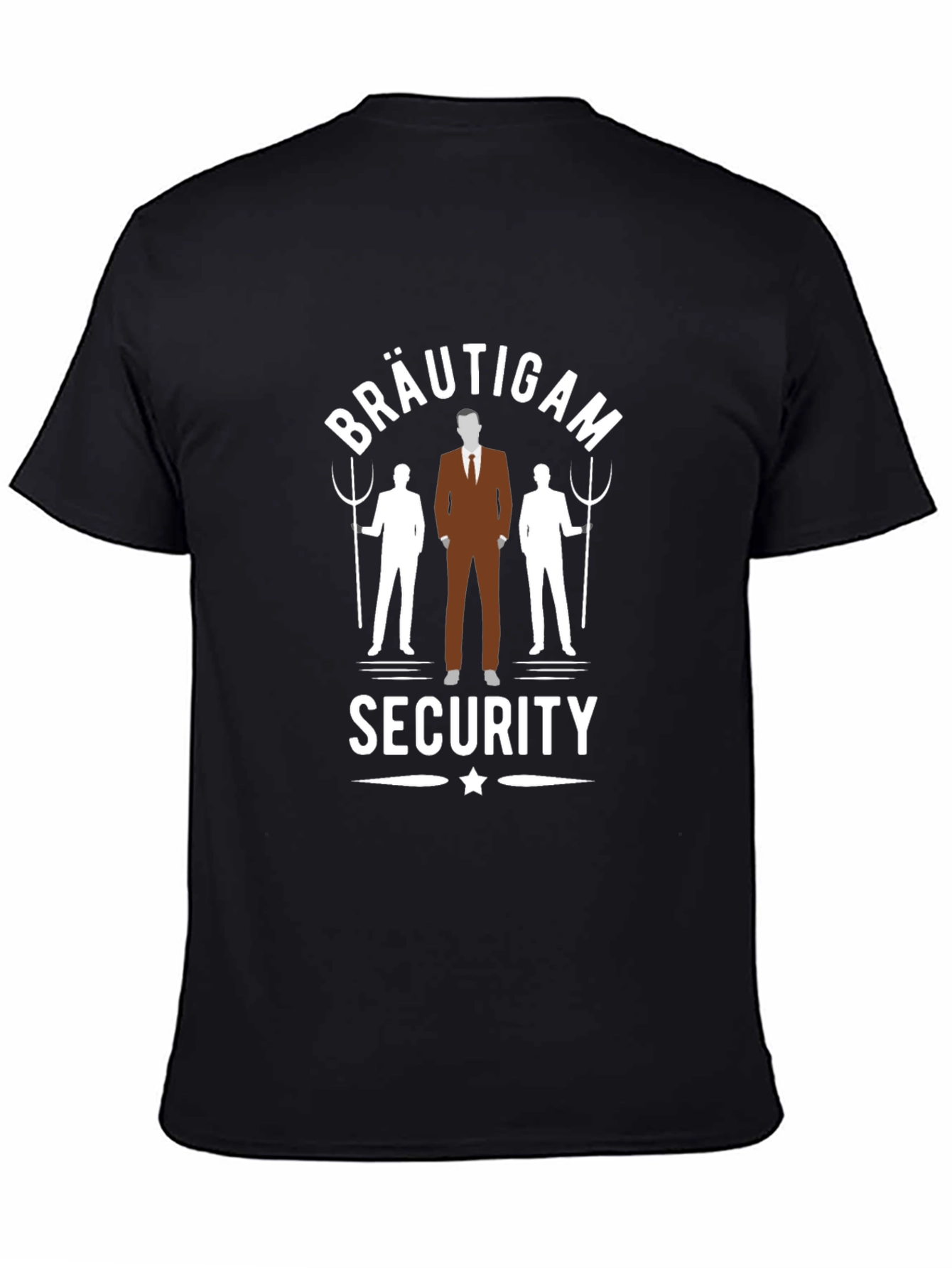 Bräutigam Security T-Shirt - Grooms Security