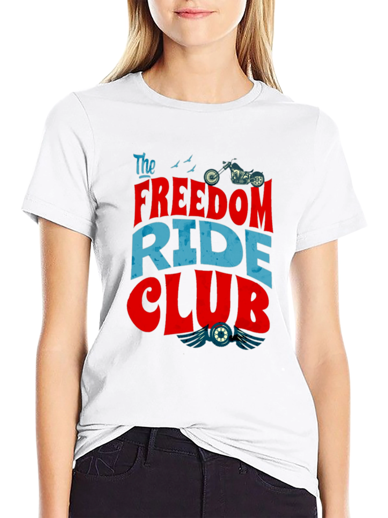 Freedom Ride Club Graphic T-Shirt