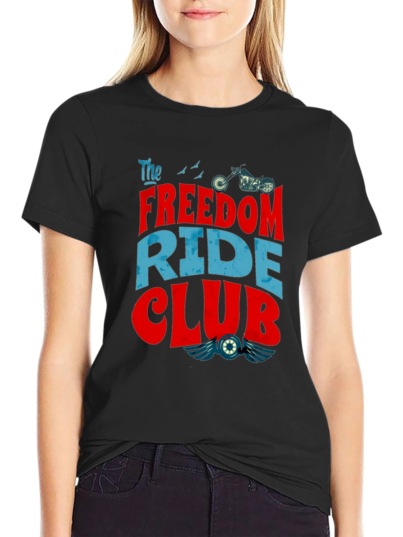 Freedom Ride Club Graphic T-Shirt