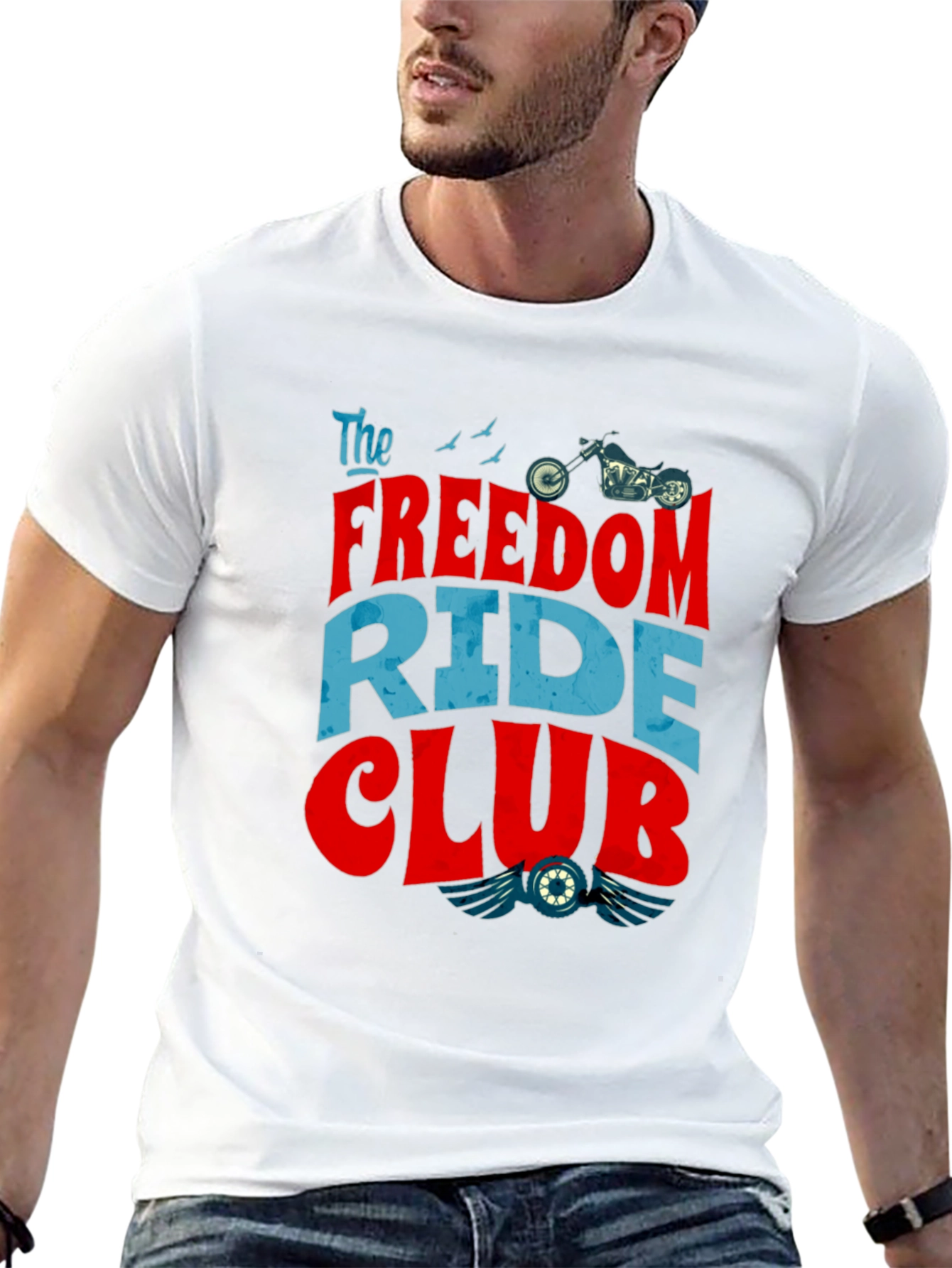 Freedom Ride Club Graphic T-Shirt