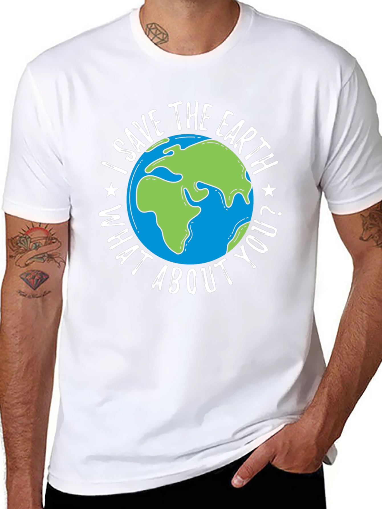 Save The Earth T-Shirt - Environmental Awareness Tee
