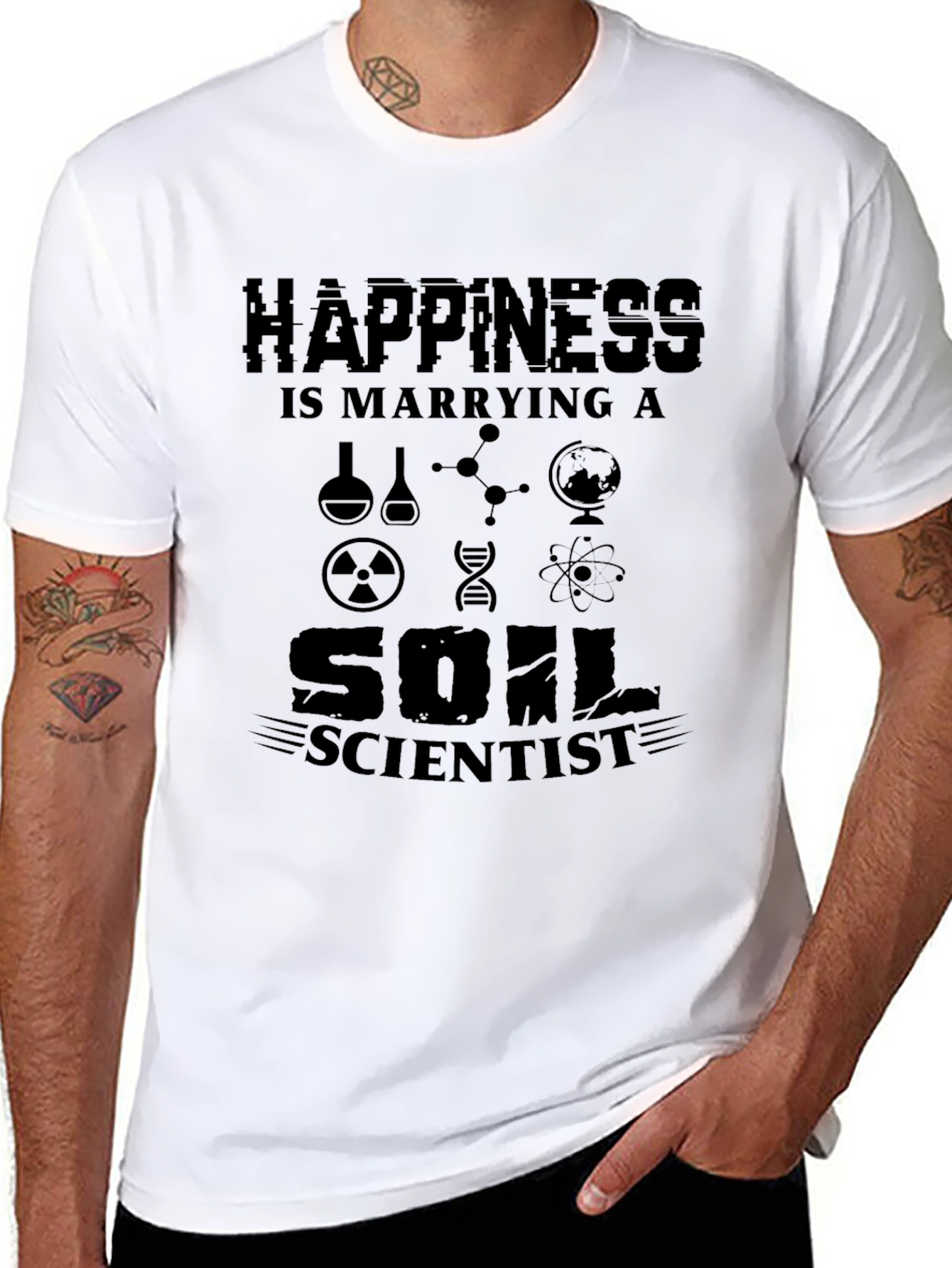 Happiness Soil Scientist T-Shirt