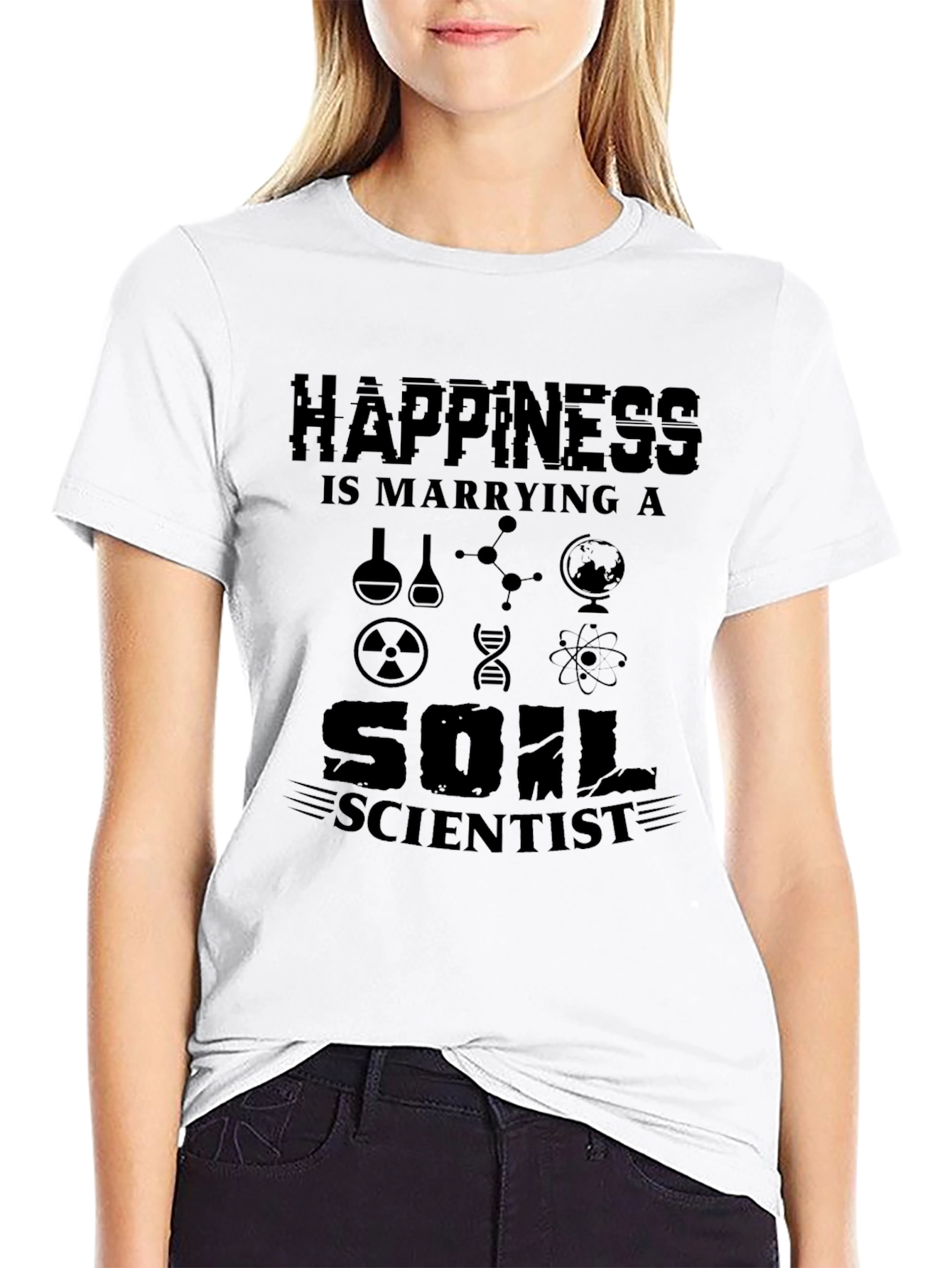 Happiness Soil Scientist T-Shirt