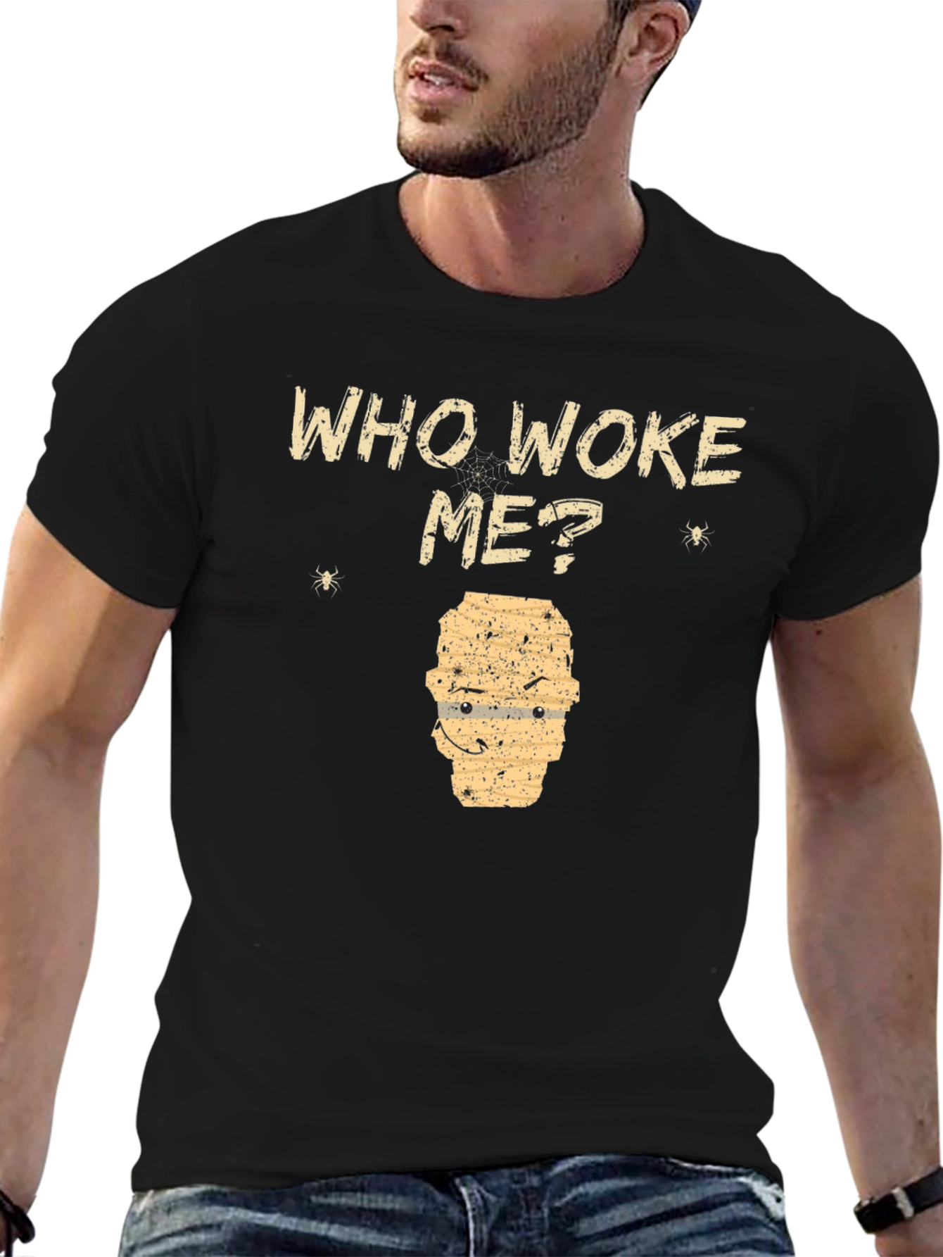 Who Woke Me? Mummy Graphic Tee