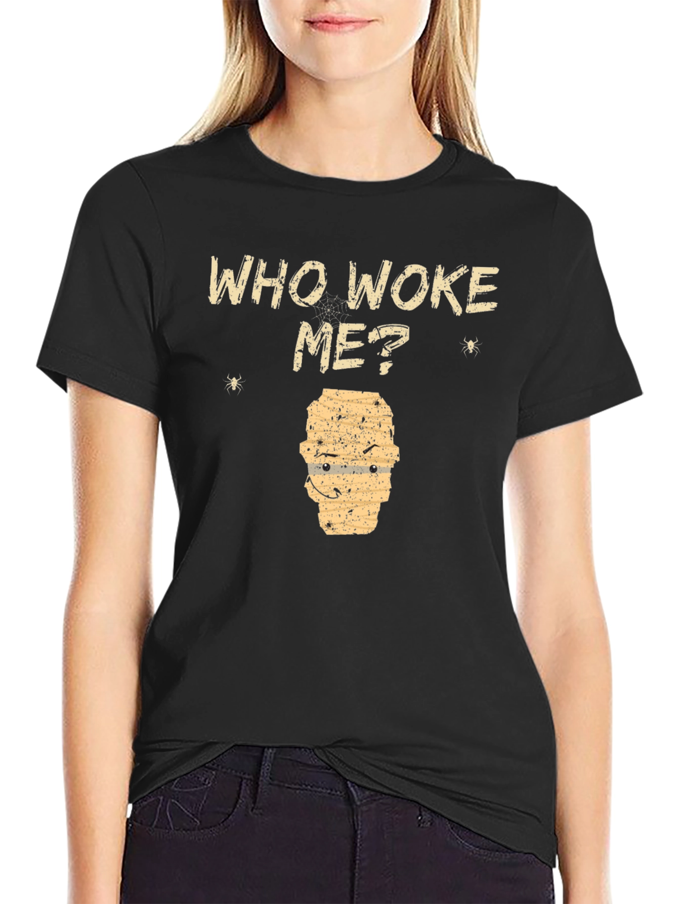 Who Woke Me? Mummy Graphic Tee