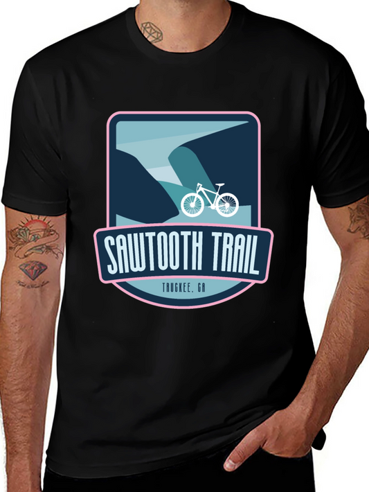 Sawtooth Trail Graphic T-Shirt - Mountain Biking Tee
