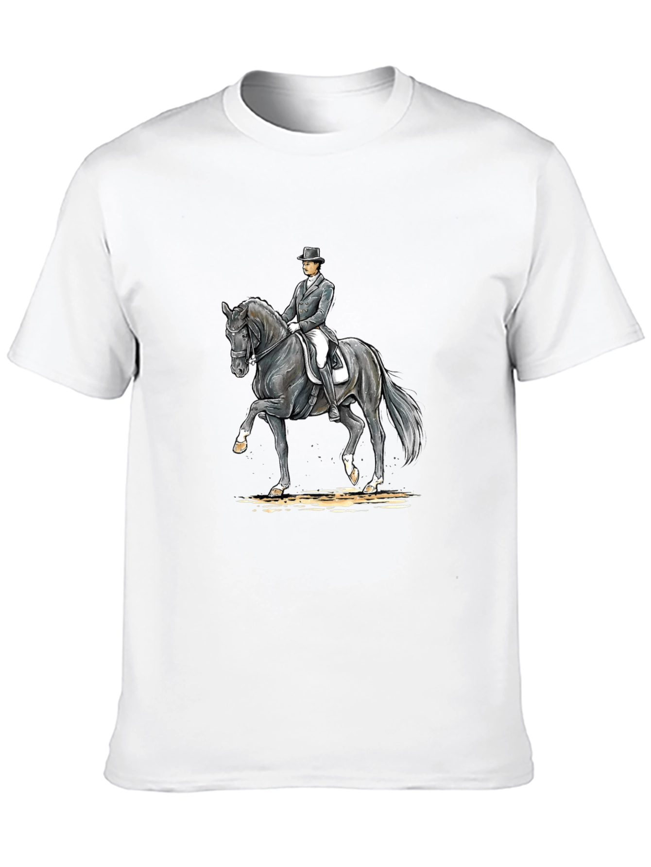 Equestrian Rider T-Shirt - Dressage Horse Tee