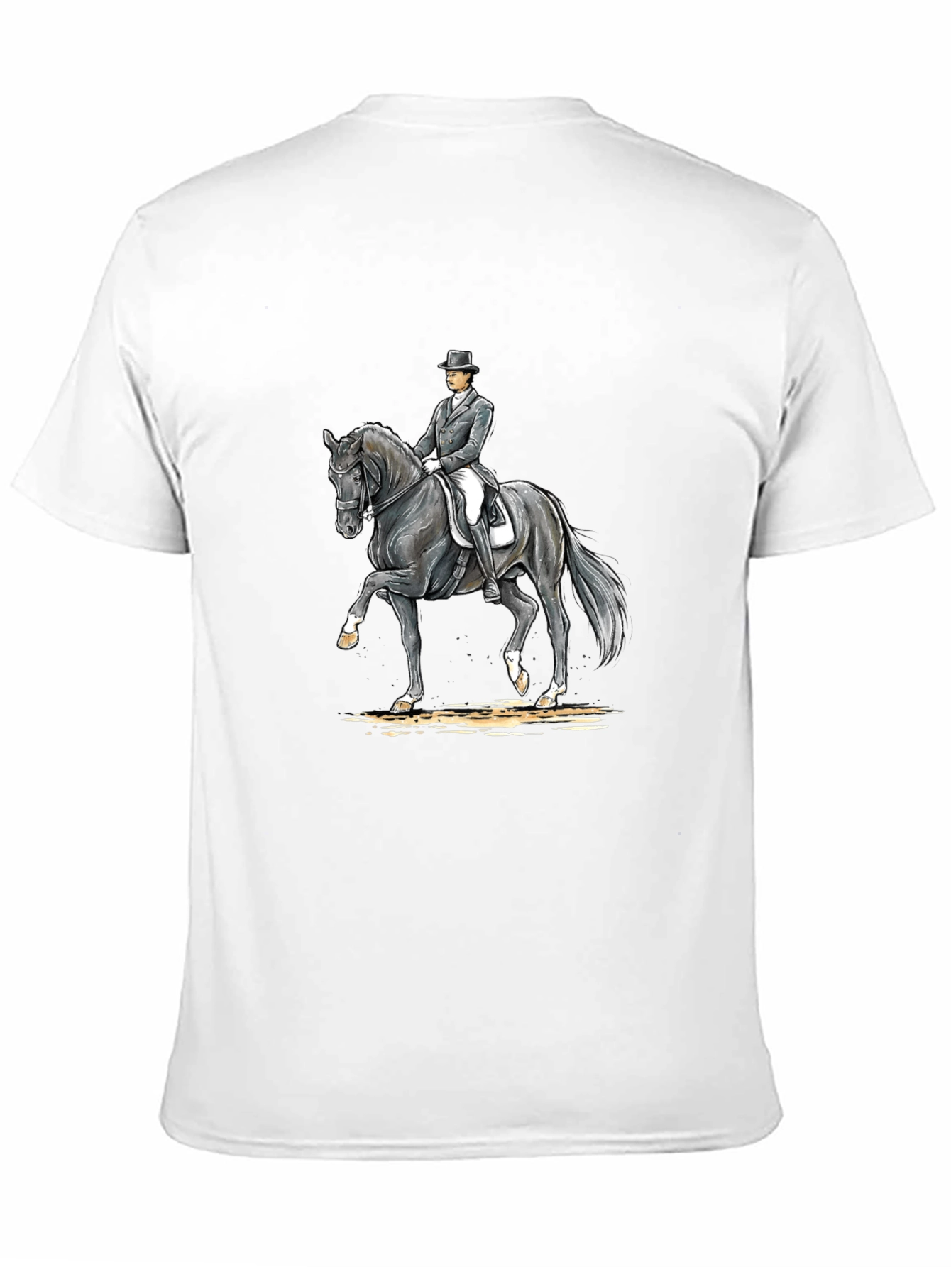 Equestrian Rider T-Shirt - Dressage Horse Tee