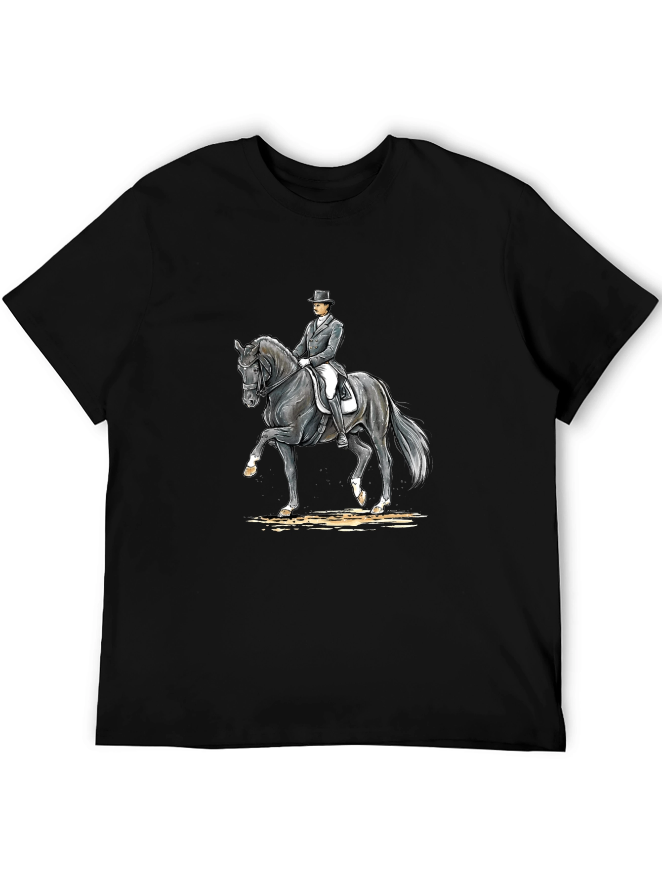 Equestrian Rider T-Shirt - Dressage Horse Tee